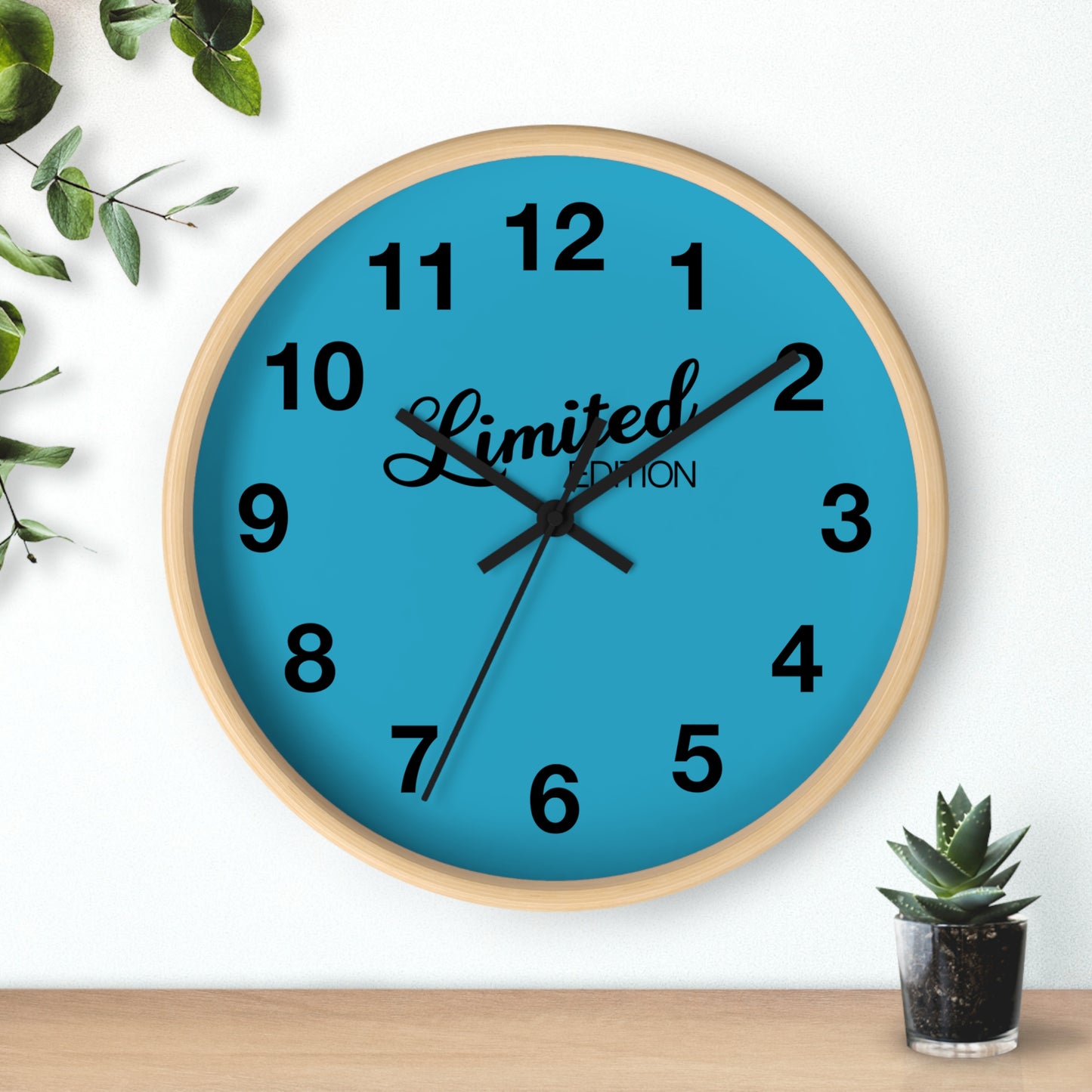 Limited Edition Wall Clock - Modern Home Decor, Timeless Gift, Unique Home Accent, Stylish Wall Art, Perfect for Any Occasion