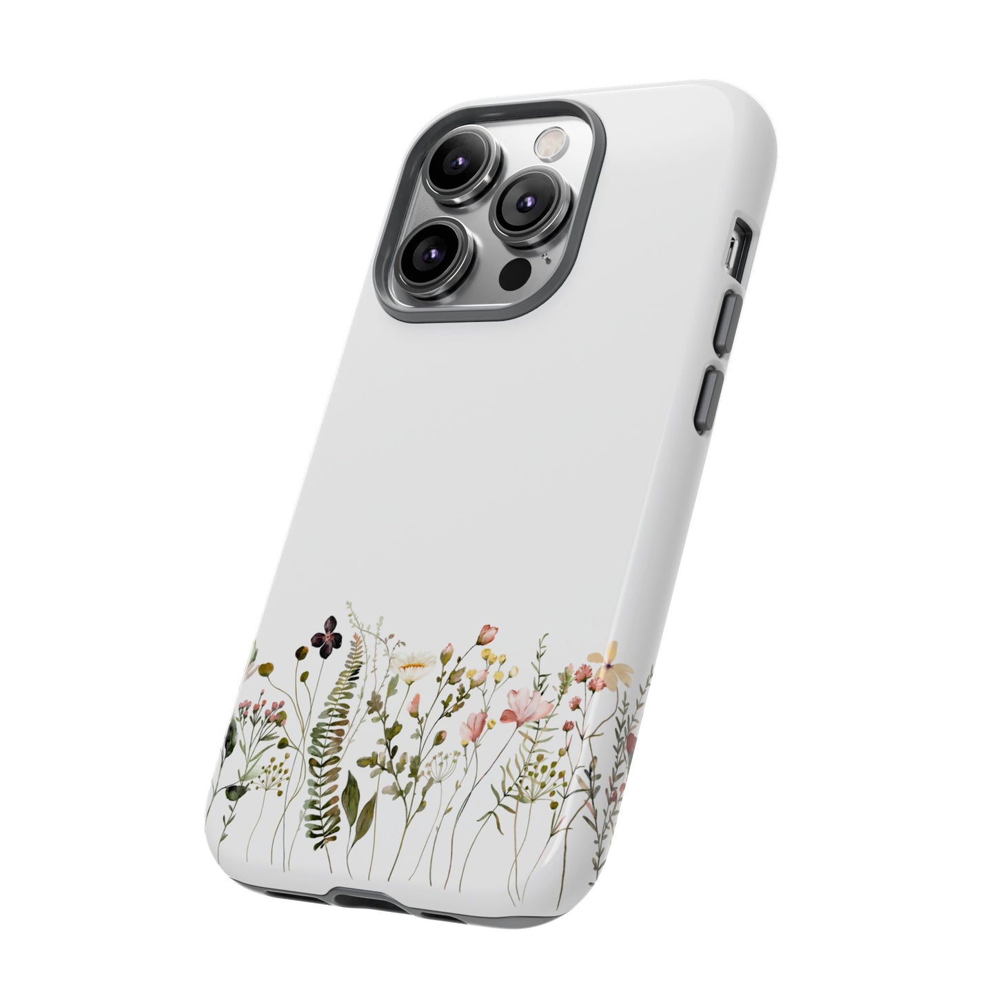 Floral Phone Case - Tough Cases for Nature Lovers, Stylish Floral Design, Phone Protection, Gifts for Her, Eco-Friendly Tech Accessories