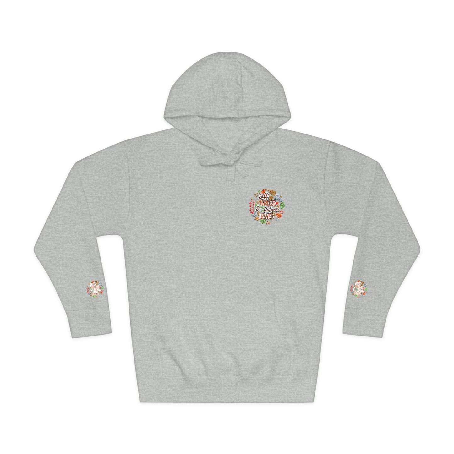 Floral Unisex Fleece Hoodie - Cozy Gift for Nature Lovers, Perfect for Fall, Spring, Birthdays, Relaxation, Outdoor Activities