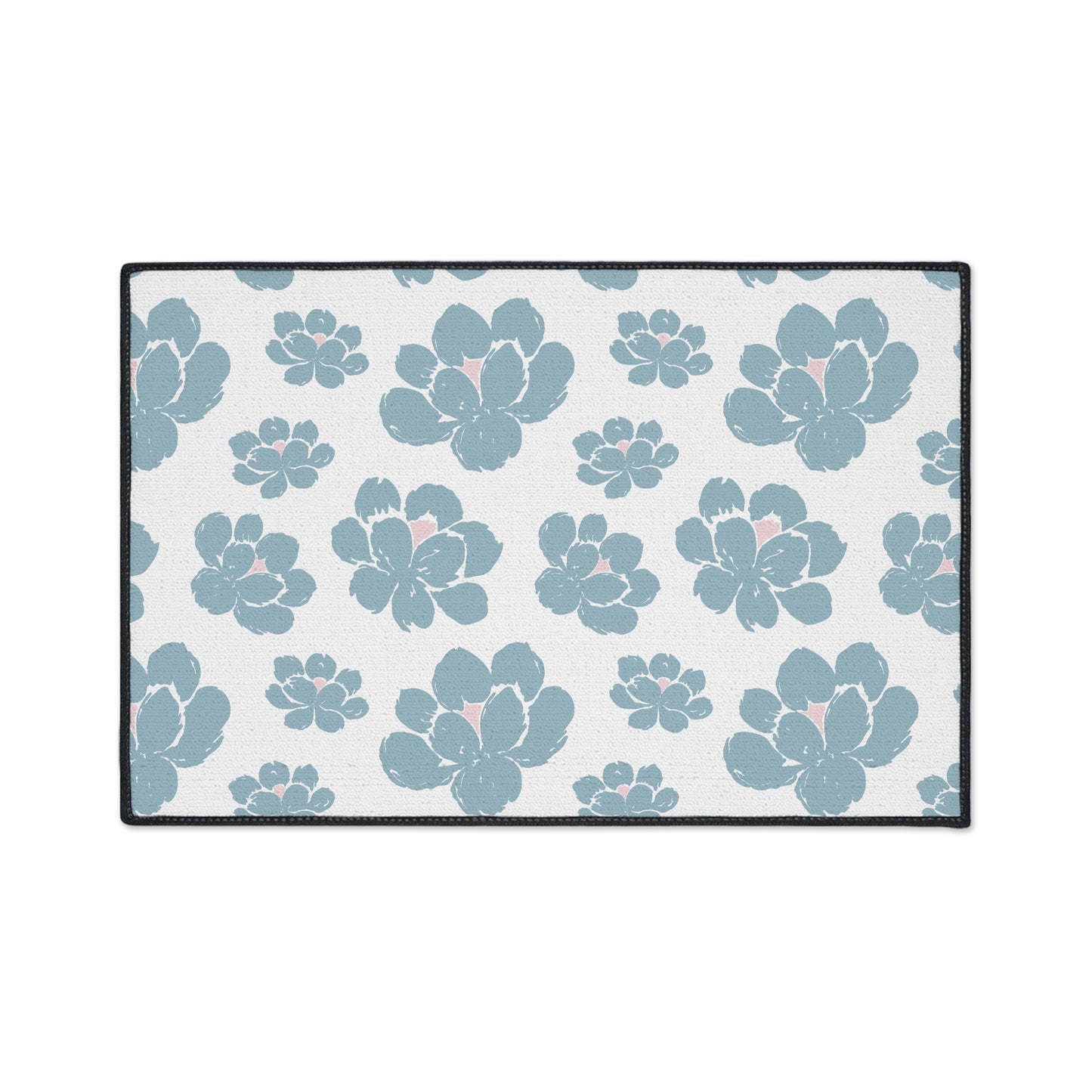 Floral Heavy Duty Floor Mat - Durable Entrance Rug, Non-Slip, Home Decor, Kitchen Textile, Gifts for Housewarming