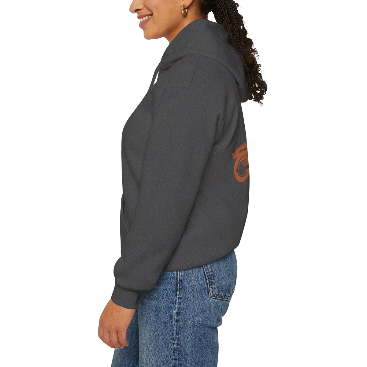 Rebel by Nature Hoodie - Unisex Heavy Blend Sweatshirt for Adventure Lovers