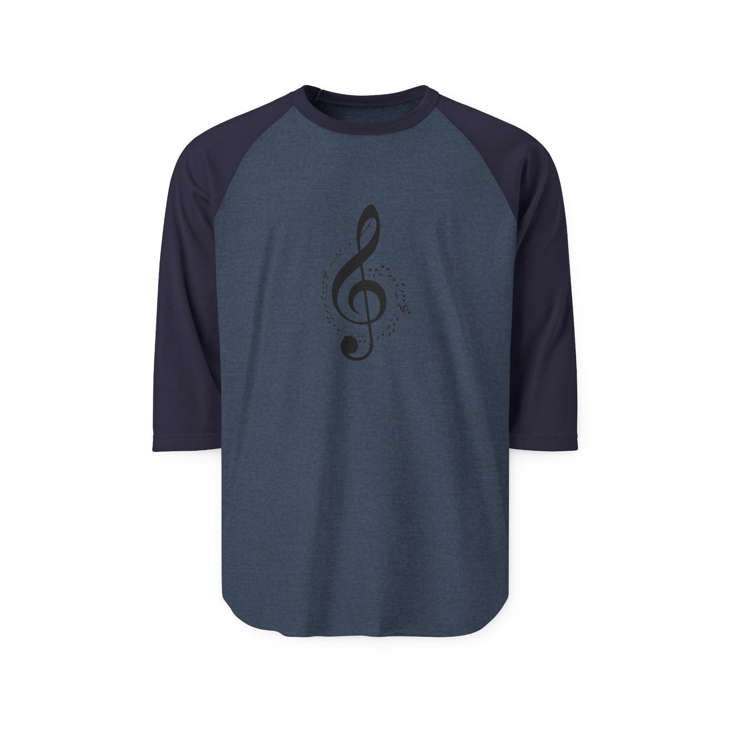 Music Lover's Unisex Three-Quarter Sleeve Raglan Shirt, Perfect for Concerts