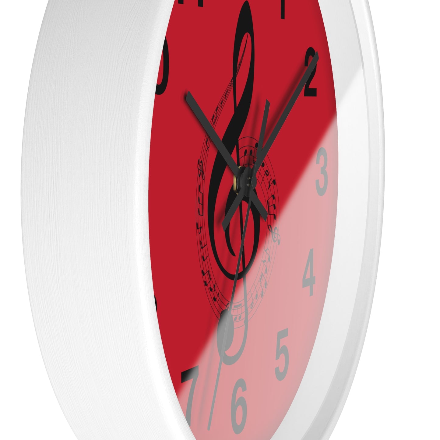 Musical Notes Wall Clock - Perfect for Music Lovers, Home Decor