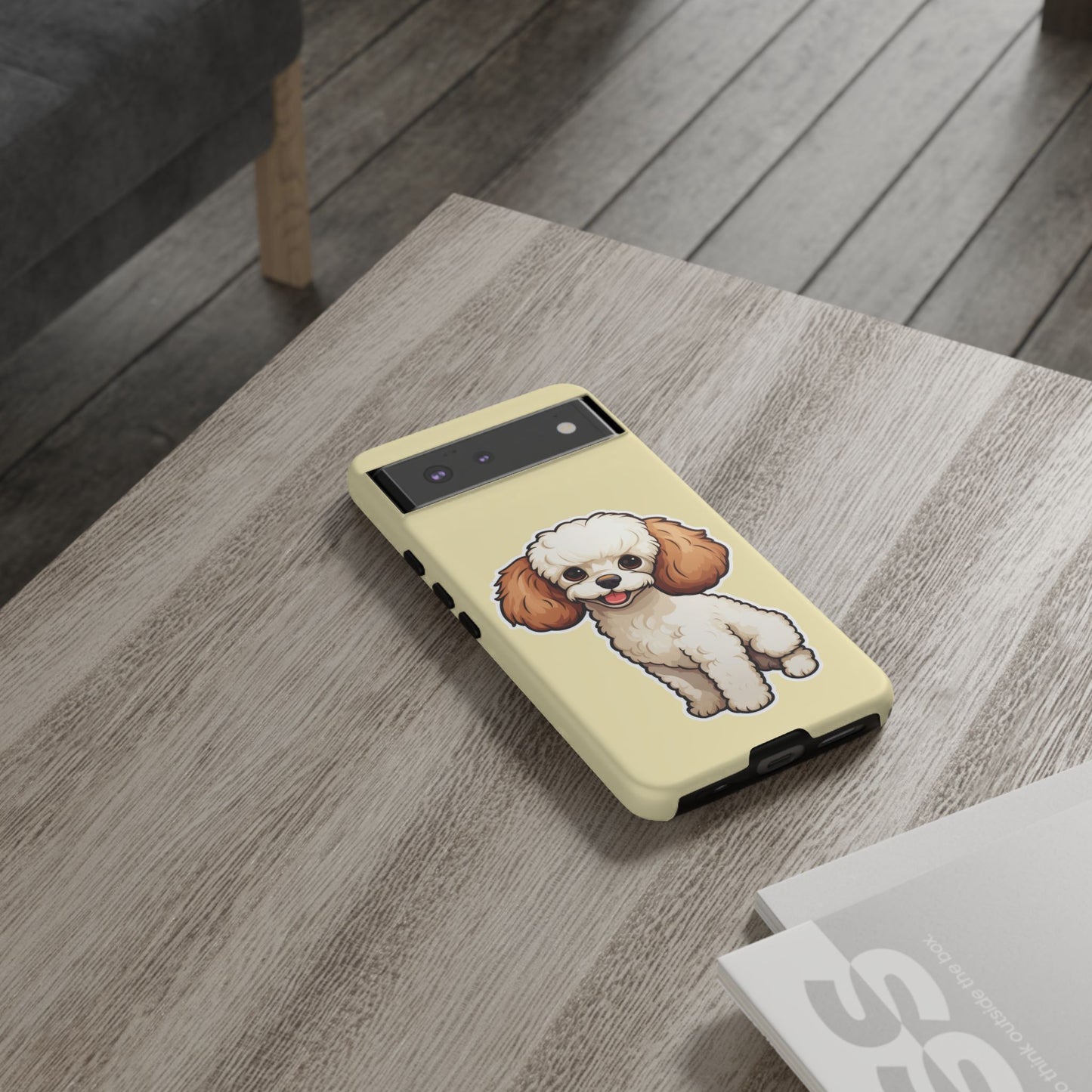 Cute Dog Phone Case, Pet Lover Gift, Custom Phone Cover, Cartoon Dog Case, Durable Phone Accessory