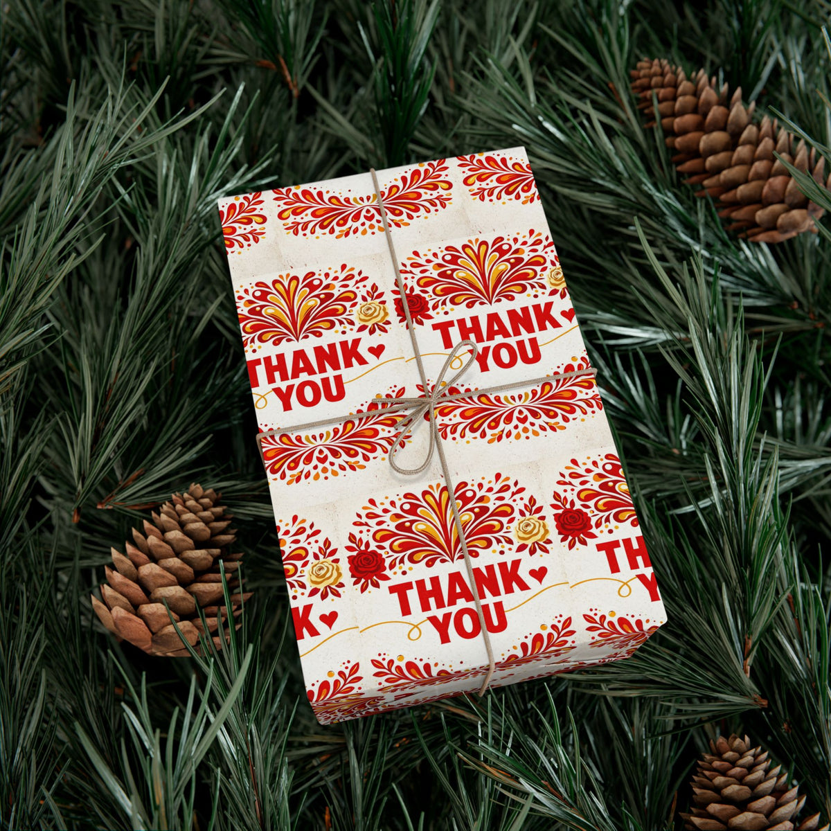 Gift Wrap Papers - "Thank You"