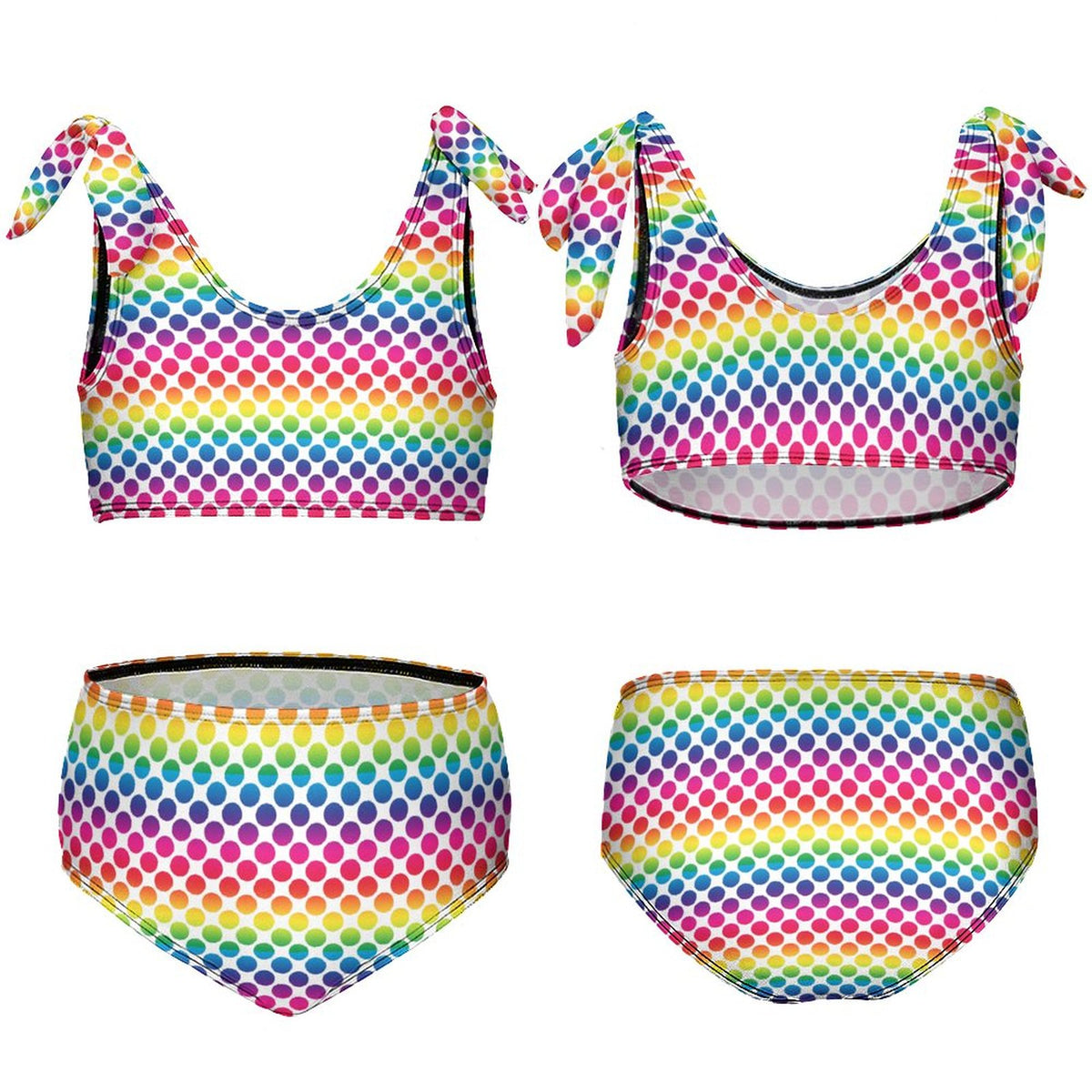 Beach Sports 2-Piece Swimsuit for Girls