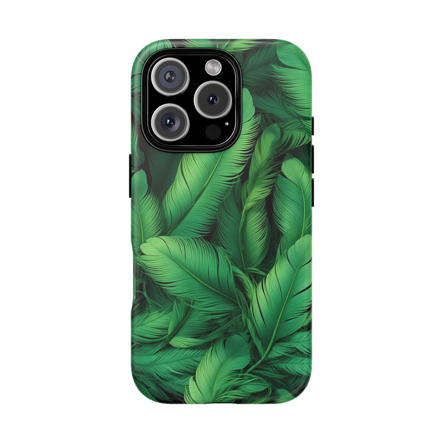 Tough Cases - Tropical Leaf Phone Case, Nature-inspired, Phone Accessory, Gift for Her, Jungle Theme, Eco-Friendly