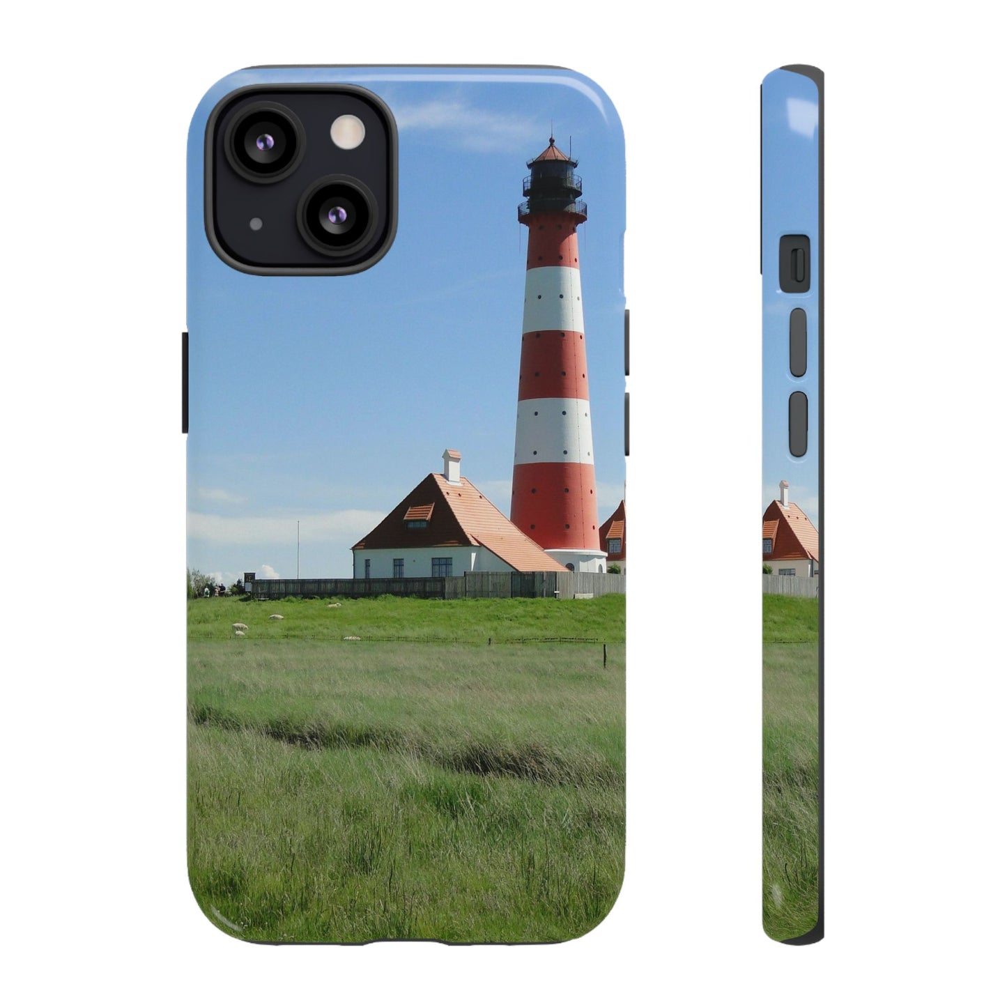 Lighthouse Phone Case - Coastal Vibes, Nautical Gift, Ocean Lover Accessory, Beach Aesthetic, Customizable Design