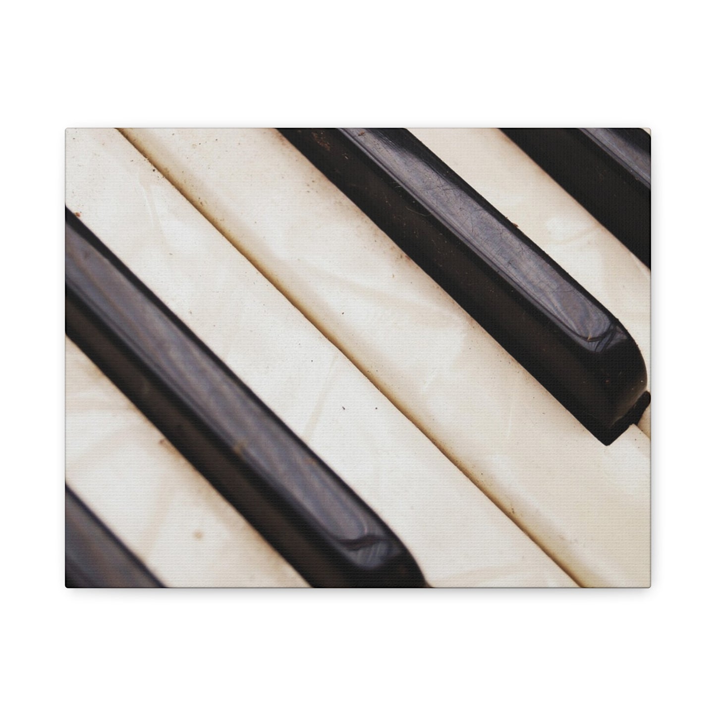 Piano Keys Canvas Wall Art, Music Decor for Home, Perfect Gift for Musicians or Music Lovers