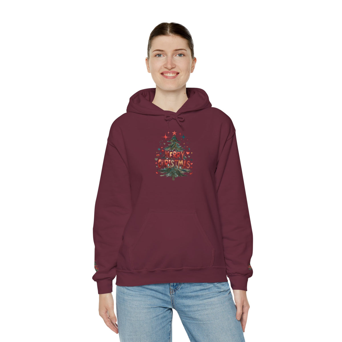 Unisex Heavy Blend™ Hooded Sweatshirt - Merry Christmas