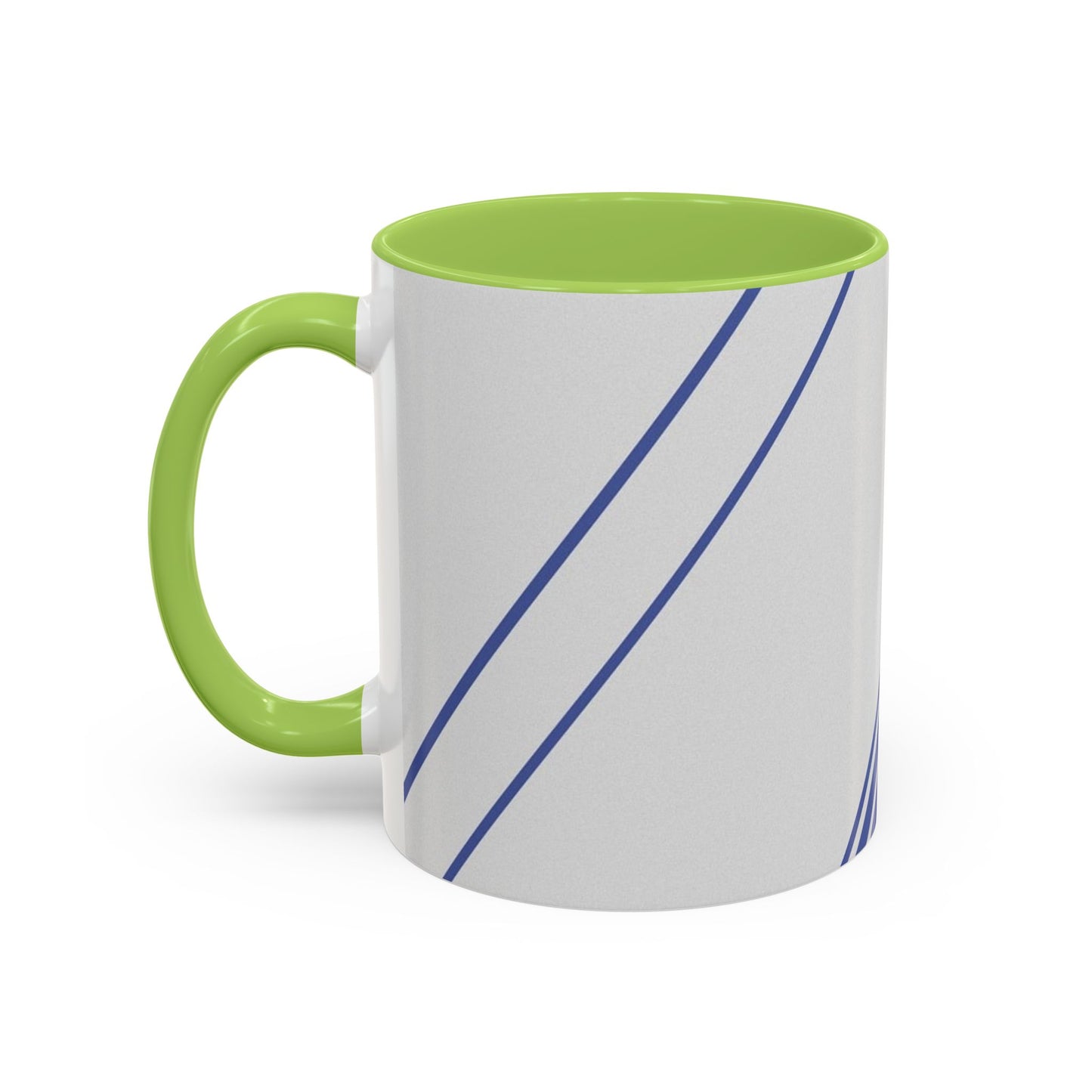 Elegant Stripe Accent Coffee Mug - Perfect for Gifts, Home Decor, Office, Birthdays, and Tea Lovers