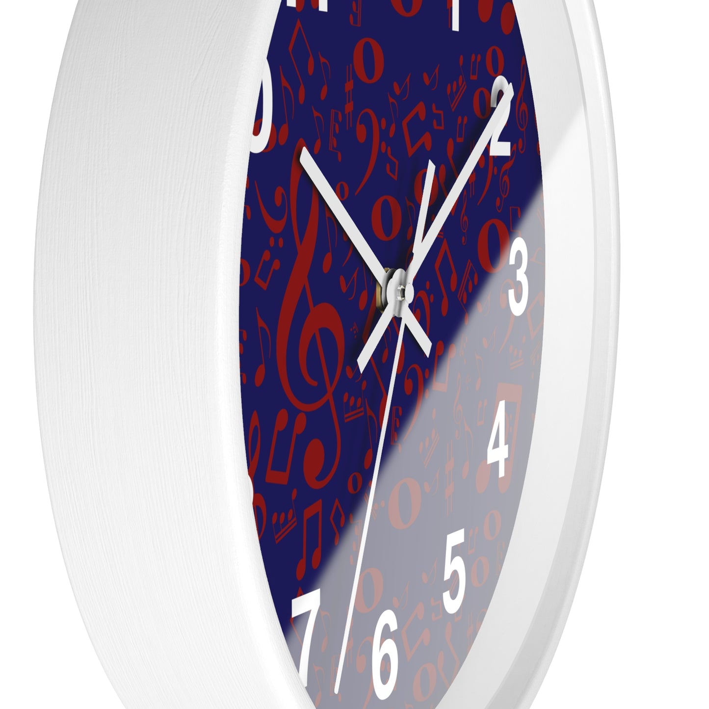 Musical Notes Wall Clock - Perfect Gift for Music Lovers, Home Decor, Unique Clock, Musician Gift, Music-themed Wall Art