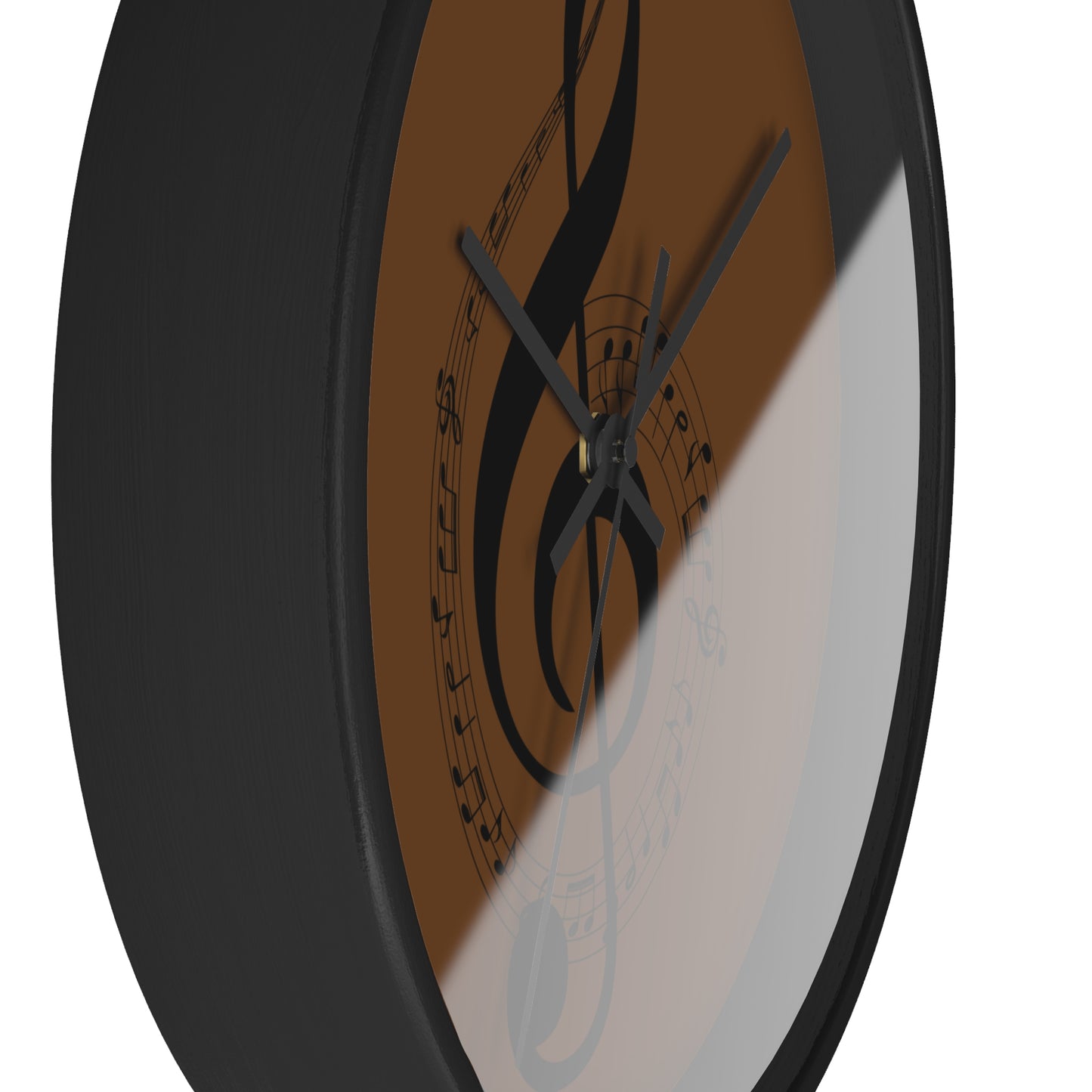 Musical Notes Wall Clock, Unique Home Decor for Musicians