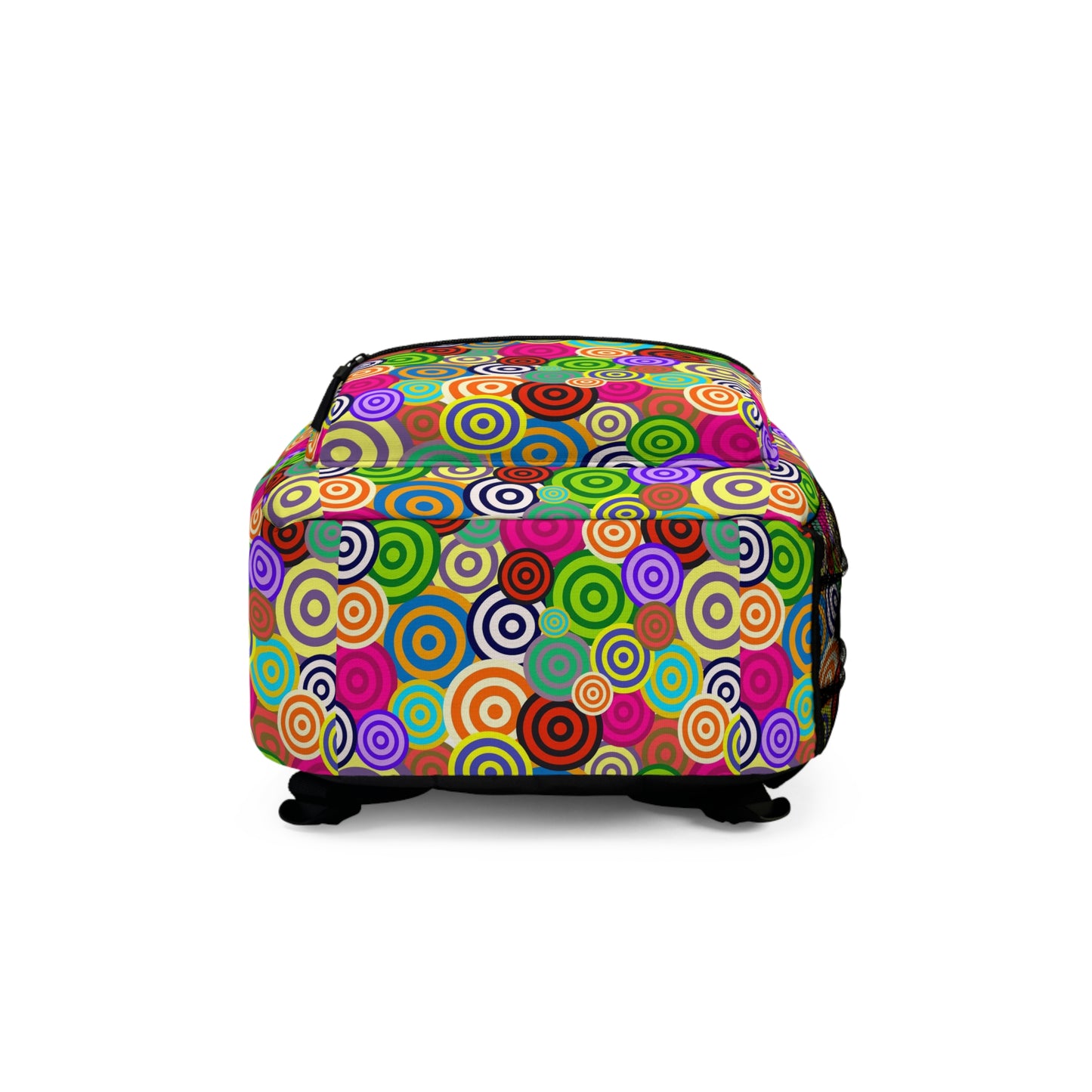 Colorful Patterned Backpack, Fun School Bag, Trendy Accessories, Gift for Students, Bright Backpack for Kids, Unique Travel Bag