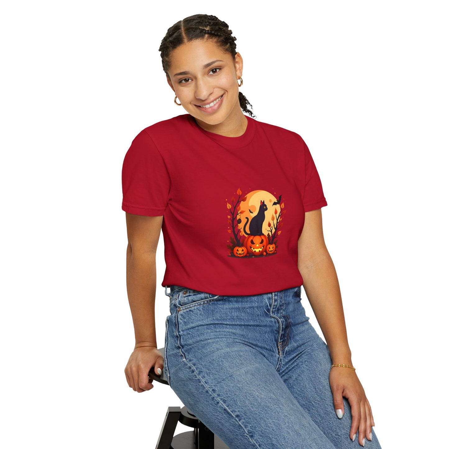 Unisex Garment-Dyed T-shirt - Halloween