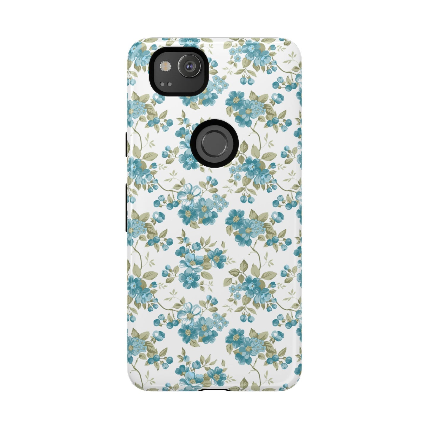 Floral Phone Case - Tough Cases, Durable Phone Cover, Cute Floral Design, Gift for Her, Trendy Phone Accessory, Spring Style