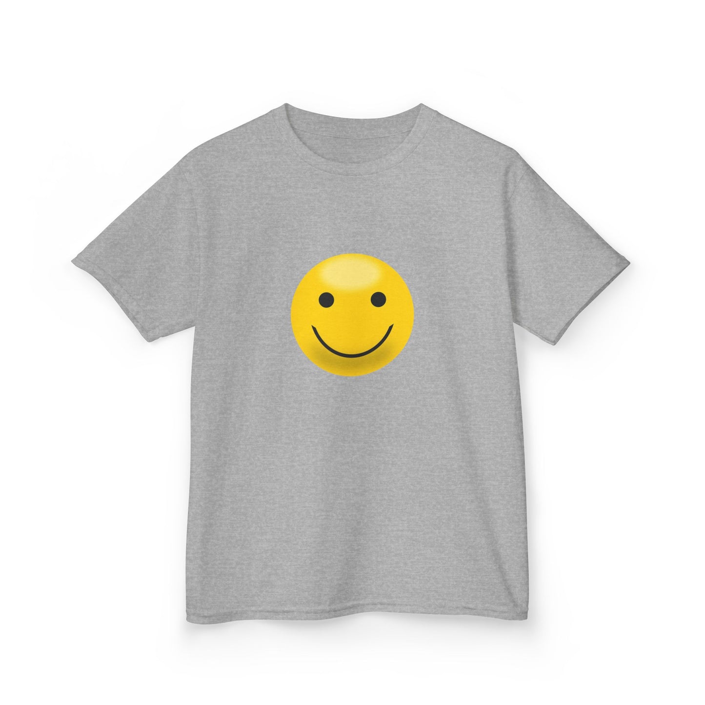 Smiley Face Kids Tee, Funny Kids Shirt, Cute Summer Tee, Gift for Kids, Playful Children