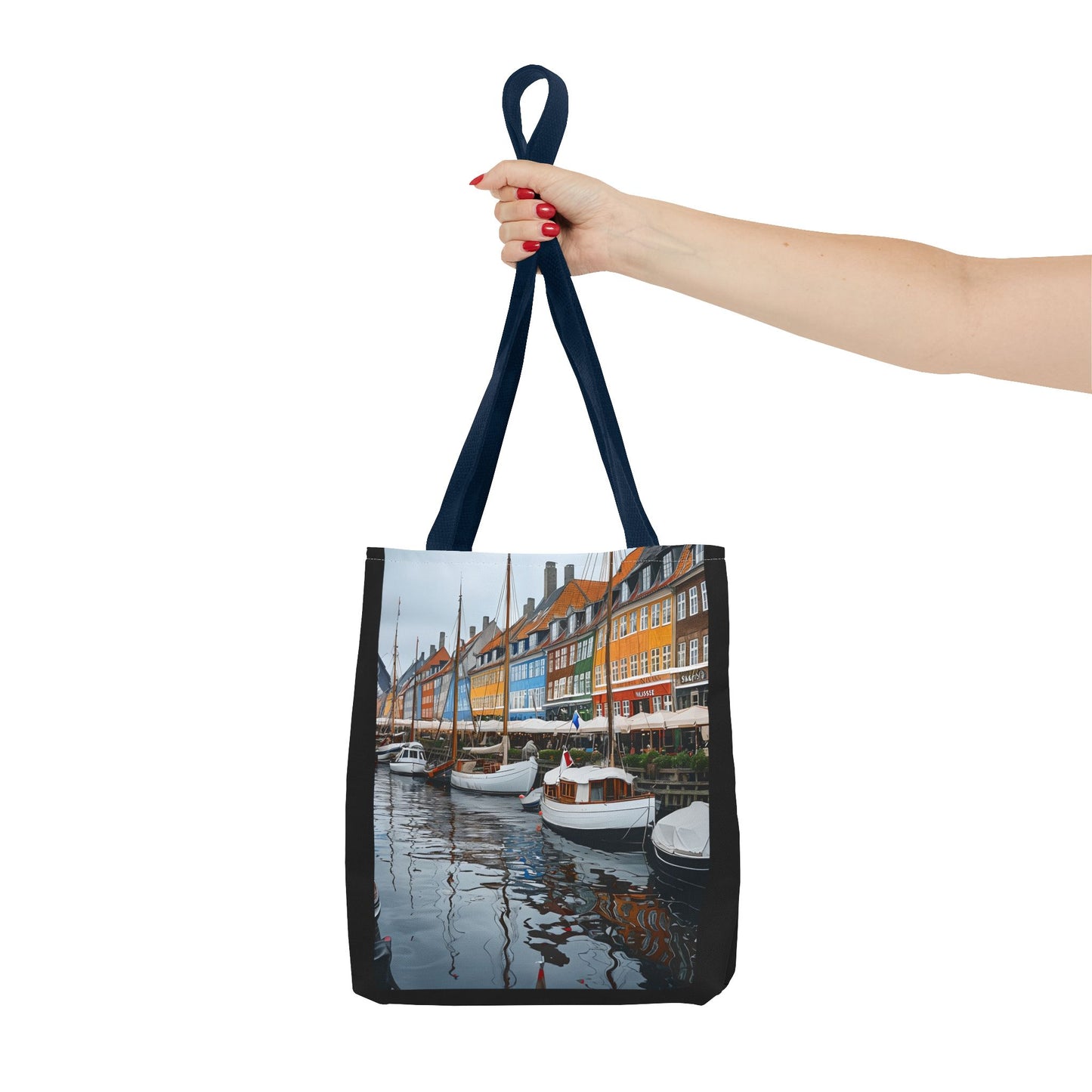 Charming Waterfront Tote Bag | Travel, Shopping,