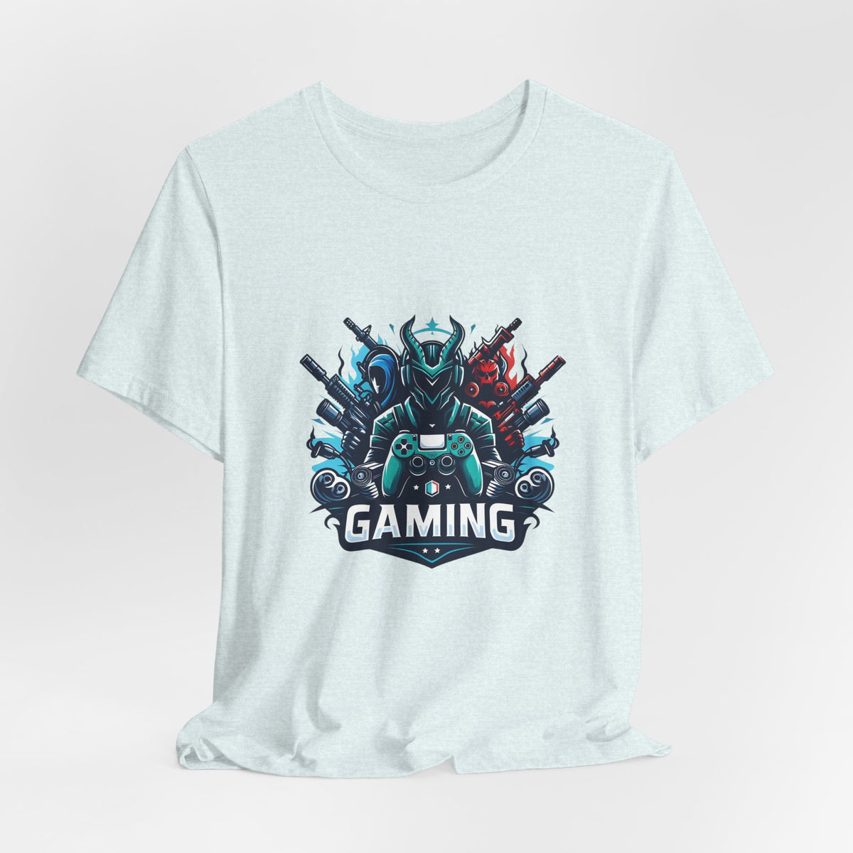 Gaming Controller Emblem Tee — Esports Gamer Graphic T-Shirt