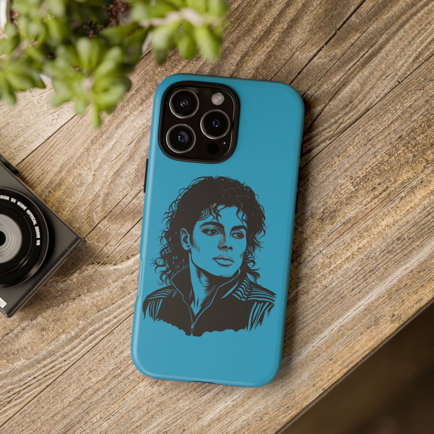 Michael Jackson Phone Case - Tough Cases, Pop Music Gifts, Retro Art, Unique Phone Accessories, Vintage Design