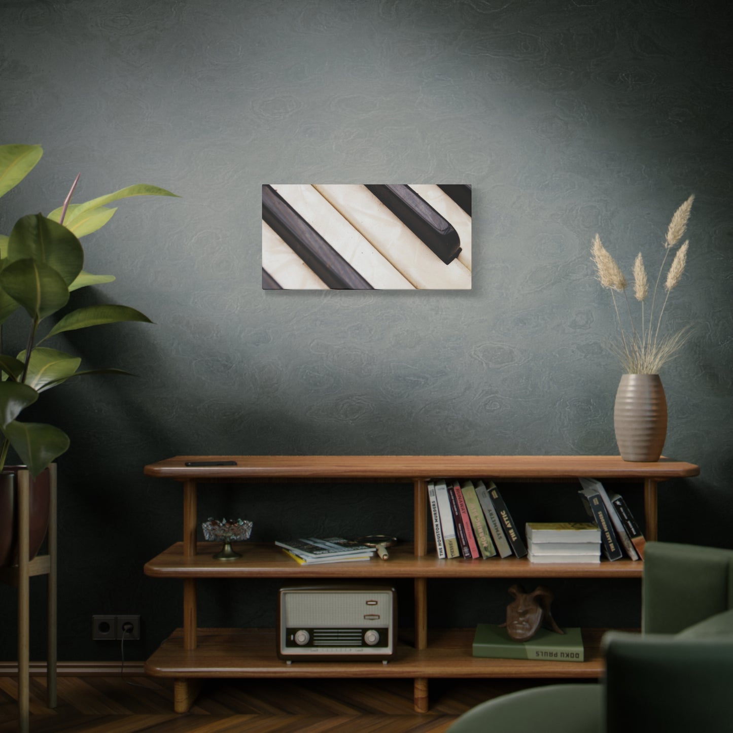 Piano Keys Canvas Wall Art, Music Decor for Home, Perfect Gift for Musicians or Music Lovers