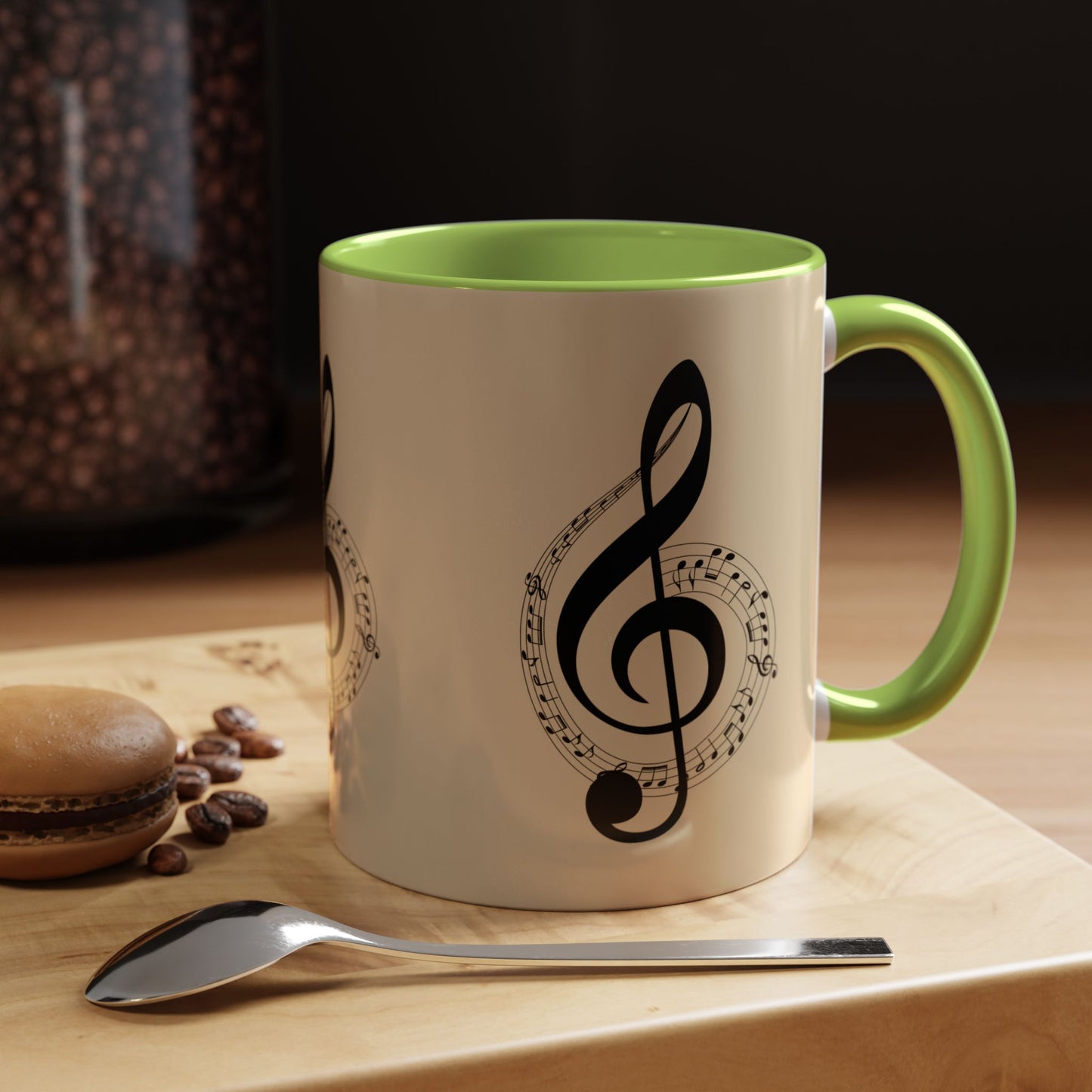 Musical Notes Coffee Mug - Perfect Gift for Music Lovers