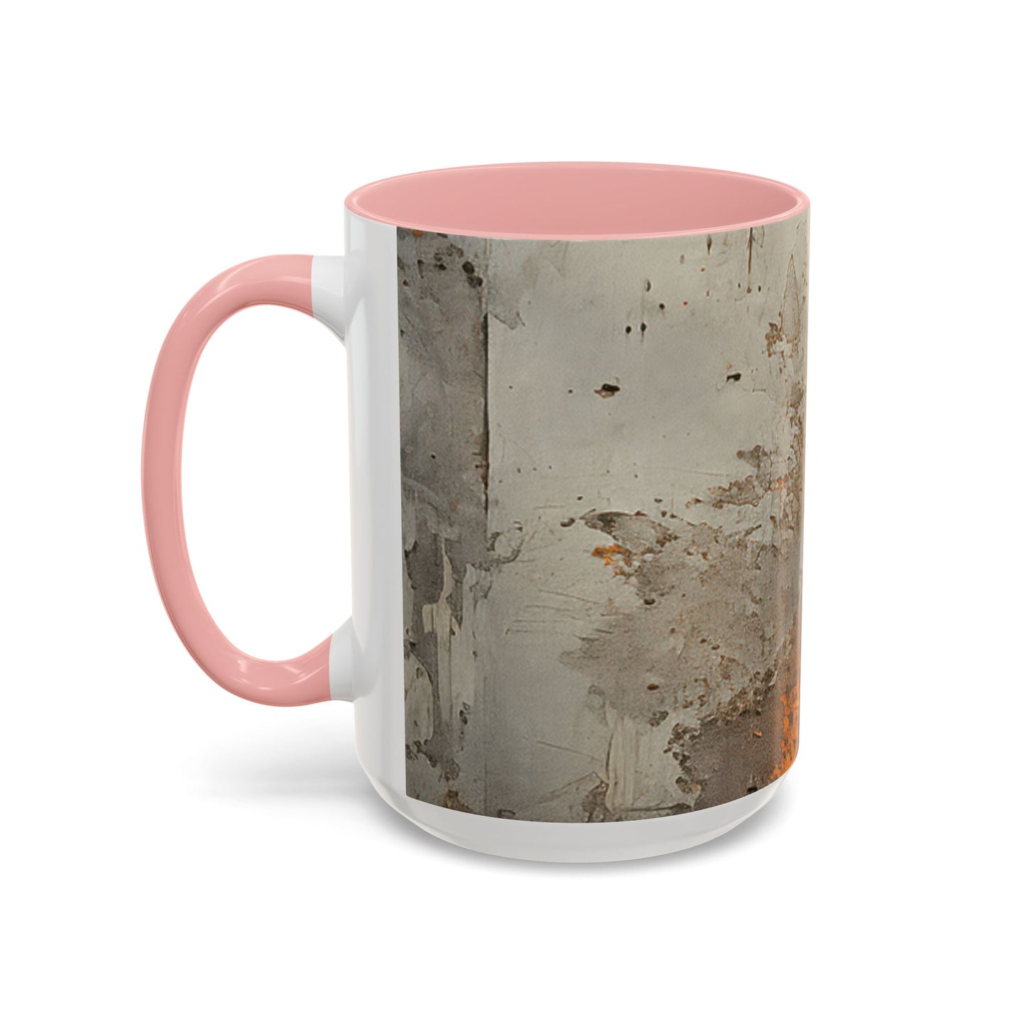 Rustic Accent Coffee Mug, Unique Artistic Mug