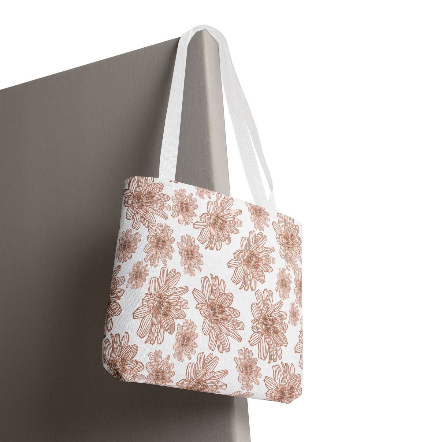 Floral Tote Bag | Stylish Reusable Shopping Bag | Eco-Friendly Gift | Beach, Gym, Grocery, Travel, Market