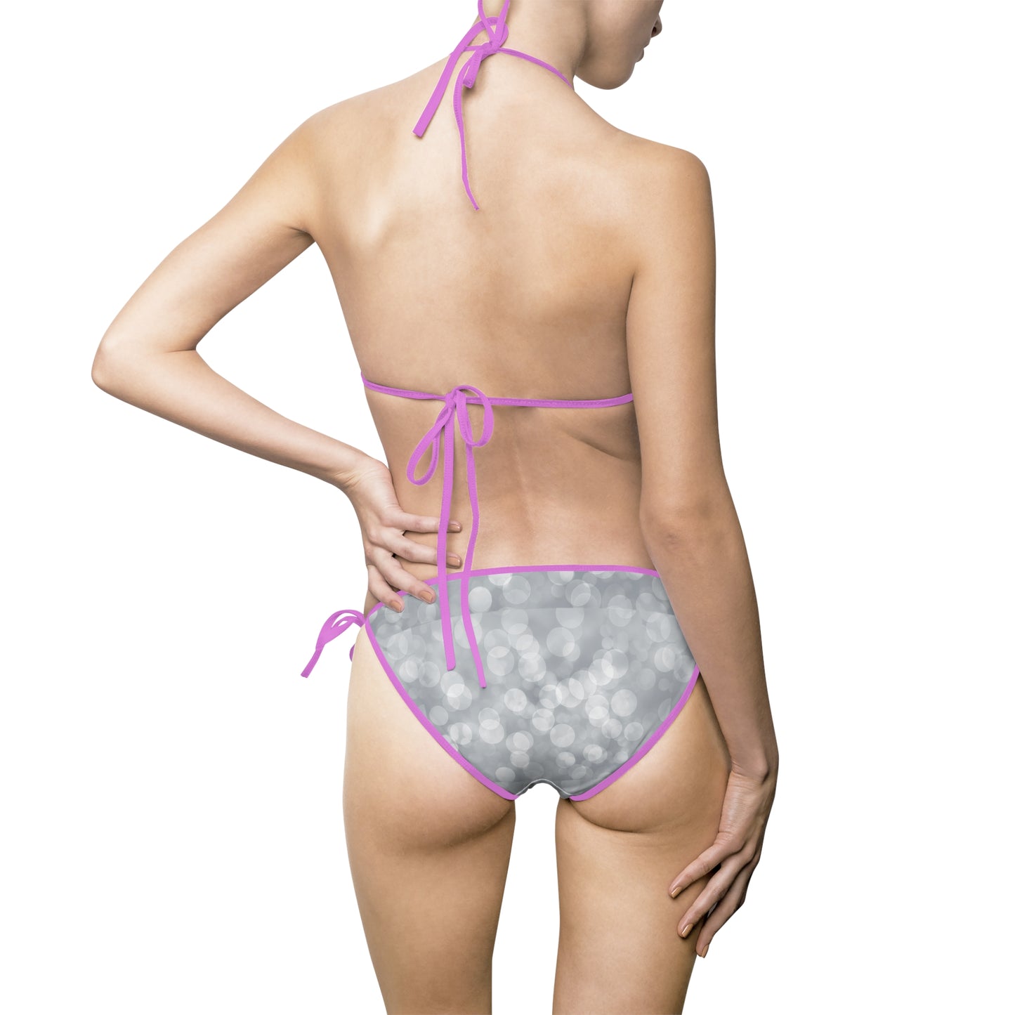 Polka Dot Women's Bikini Swimsuit - Perfect for Summer, Pool Parties, Beach Days, and Vacation Fun