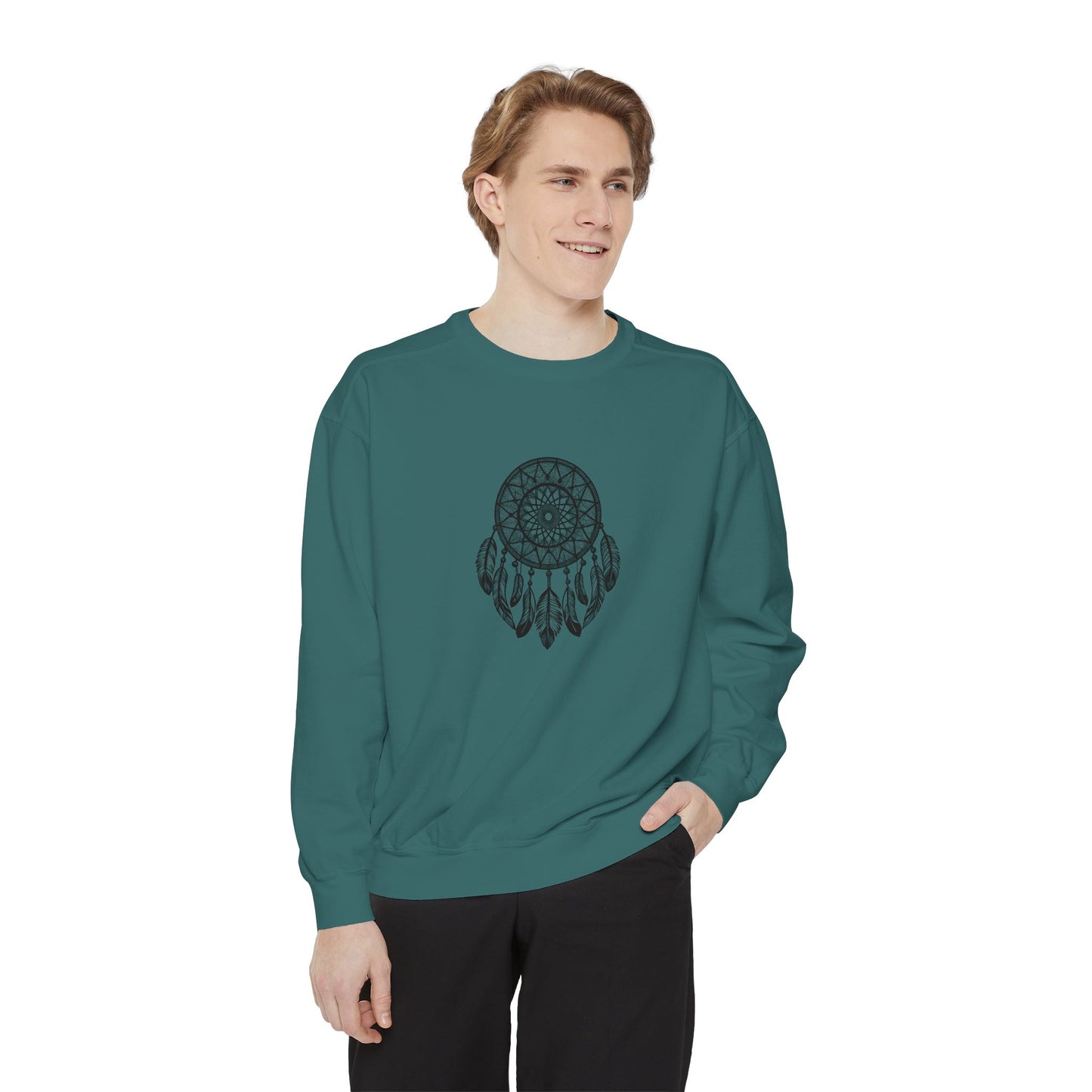 Dreamcatcher Sweatshirt for Cozy Vibes, Perfect Gift for Boho Lovers, Casual Outfits, Fall Style, Relaxing Days