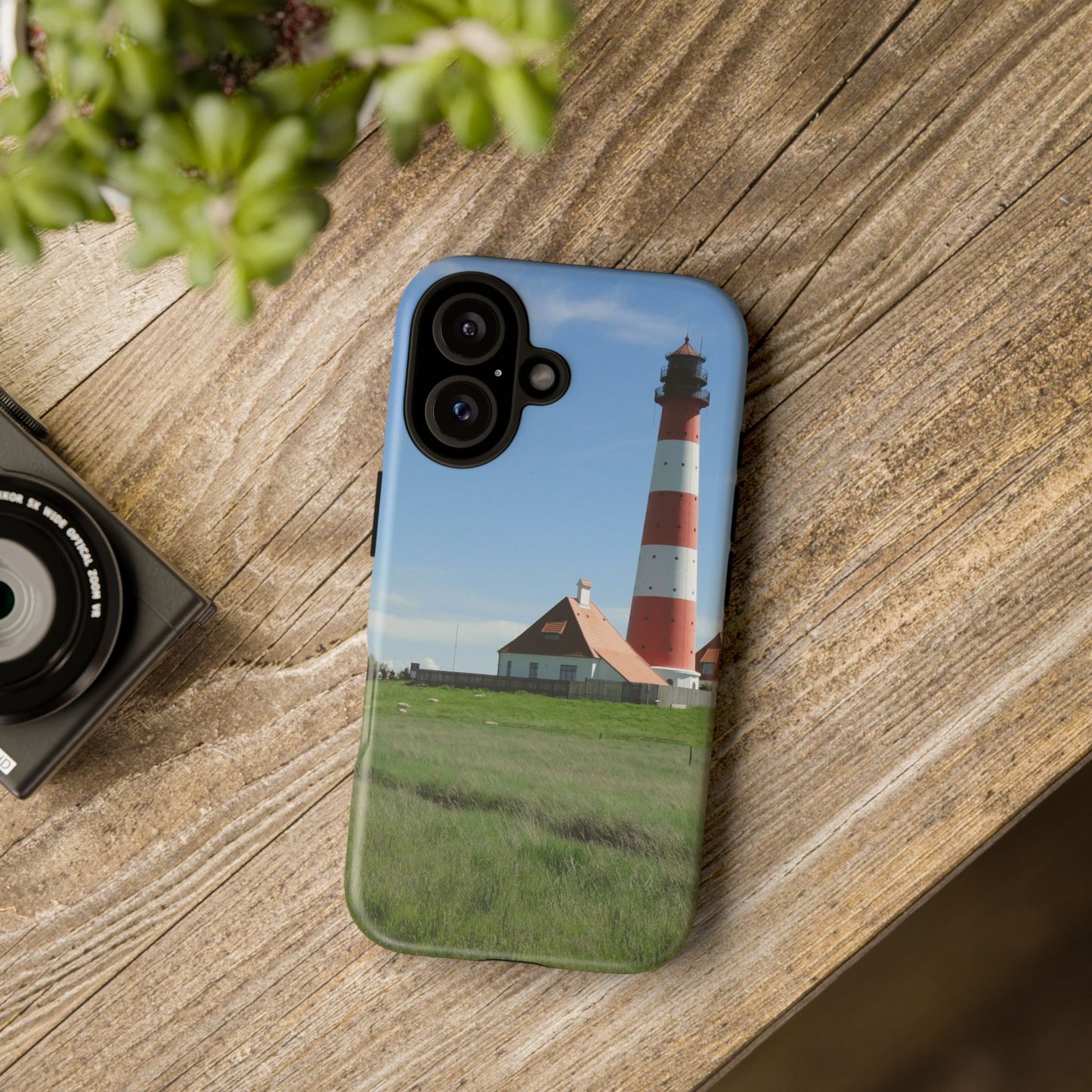 Lighthouse Phone Case - Coastal Vibes, Nautical Gift, Ocean Lover Accessory, Beach Aesthetic, Customizable Design