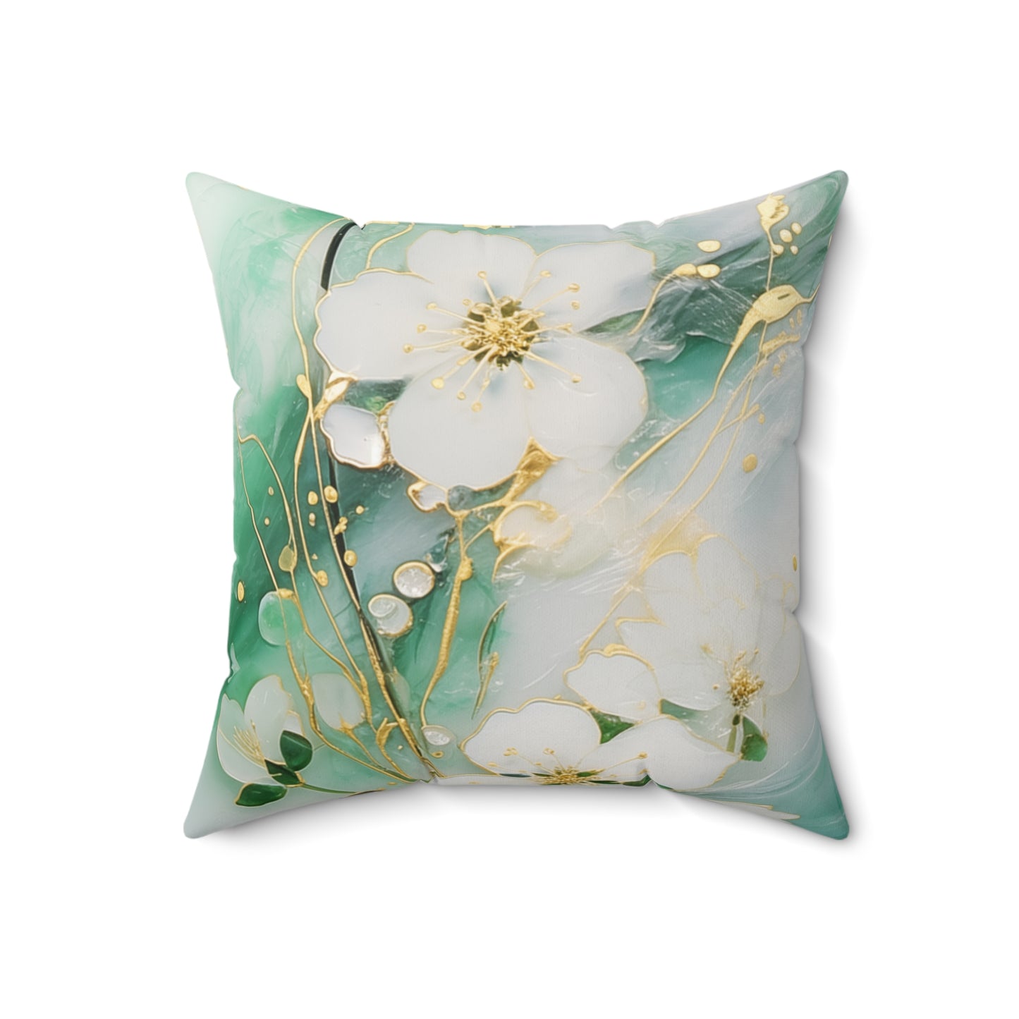 Elegant Floral Throw Pillow, Home Decor, Floral Cushion, Gift for Her, Living Room Accent