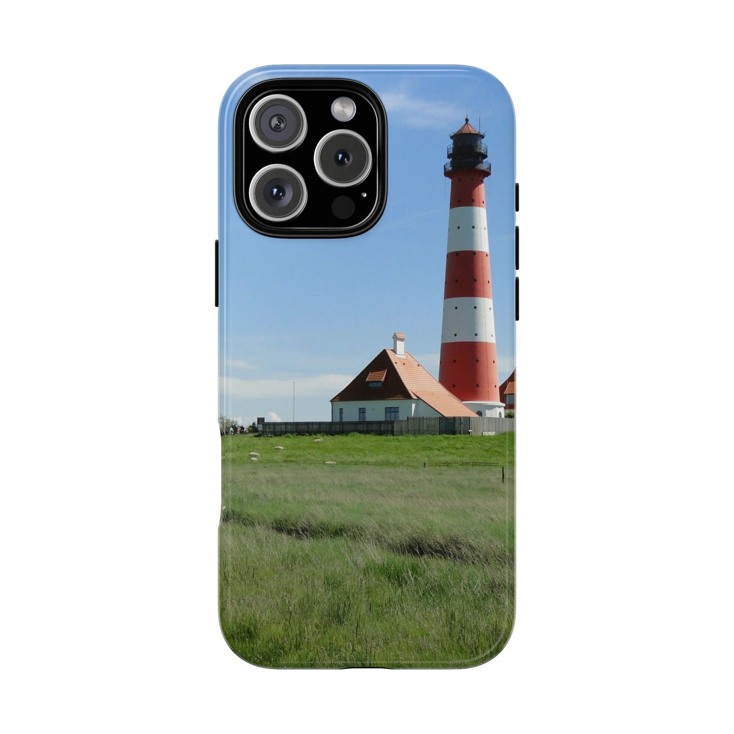 Lighthouse Phone Case - Coastal Vibes, Nautical Gift, Ocean Lover Accessory, Beach Aesthetic, Customizable Design
