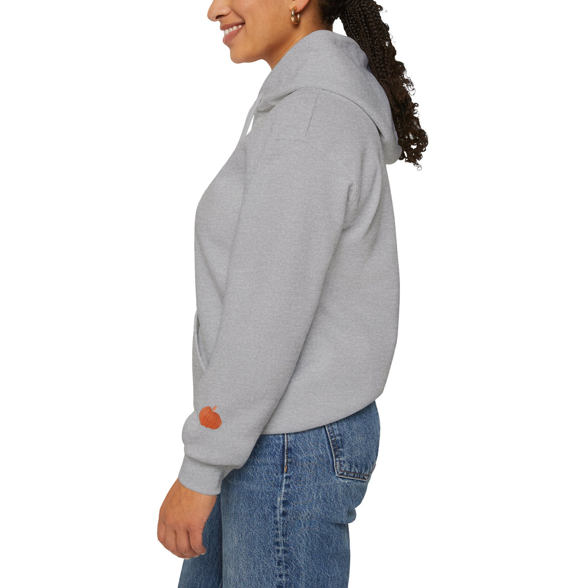 Cozy Fall Vibes Hoodie, Unisex Sweatshirt for Autumn, Pumpkin Design, Perfect for Thanksgiving, Gift for Friends, Seasonal Wear