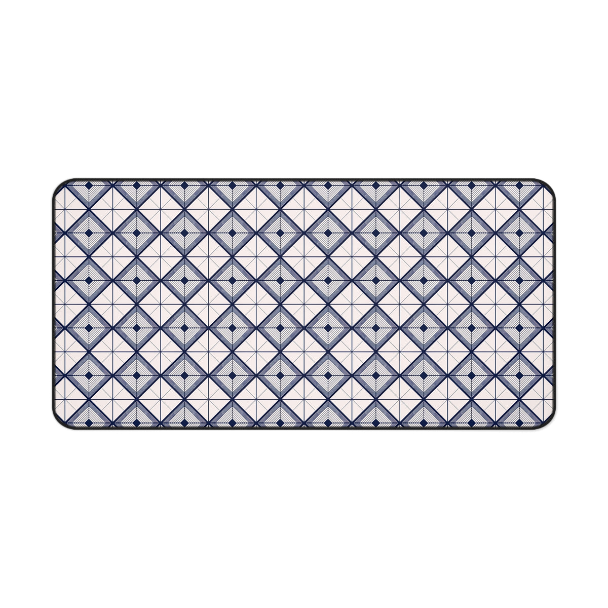 Geometric Desk Mat - Modern Office Accessory for Stylish Workspaces