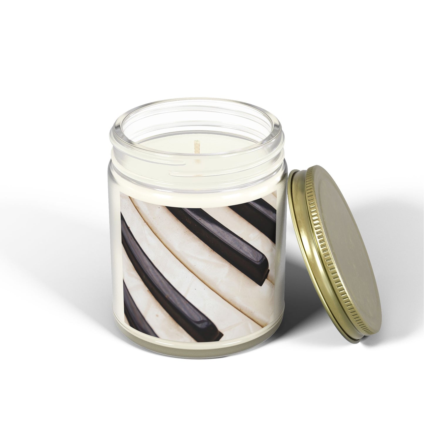 Piano Keys Scented Candles - Aromatic Bliss for Music Lovers, Relaxation, Home Decor, Gift for Musicians, Cozy Atmosphere