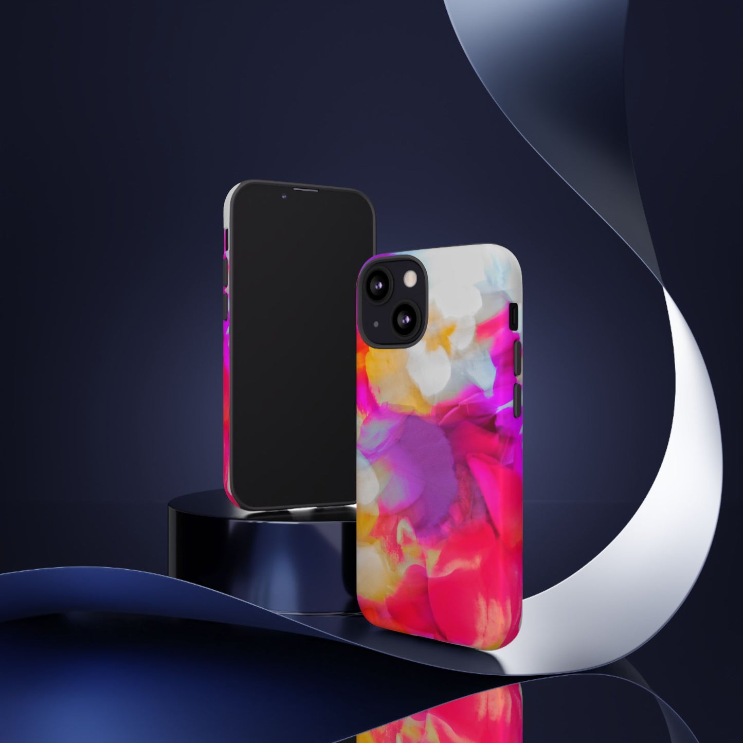 Floral Phone Case: Stylish Art for Your Device, Tough Cases, Gift for Her, Flower Print, Trendy Accessories, Phone Protection