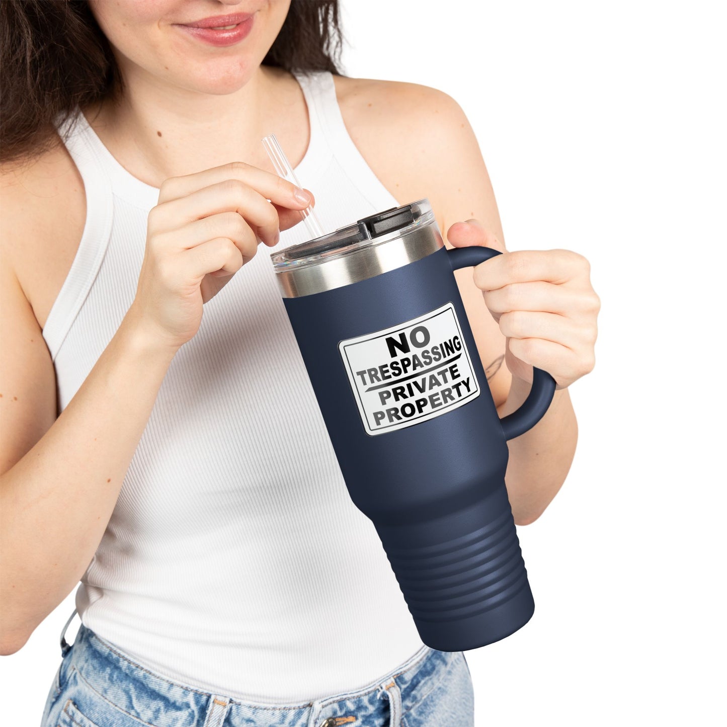 Insulated Travel Mug - 40oz, Stylish Coffee Cup for On-the-Go, Perfect for Outdoor Adventures, Customizable Drinkware, Unique Gifts
