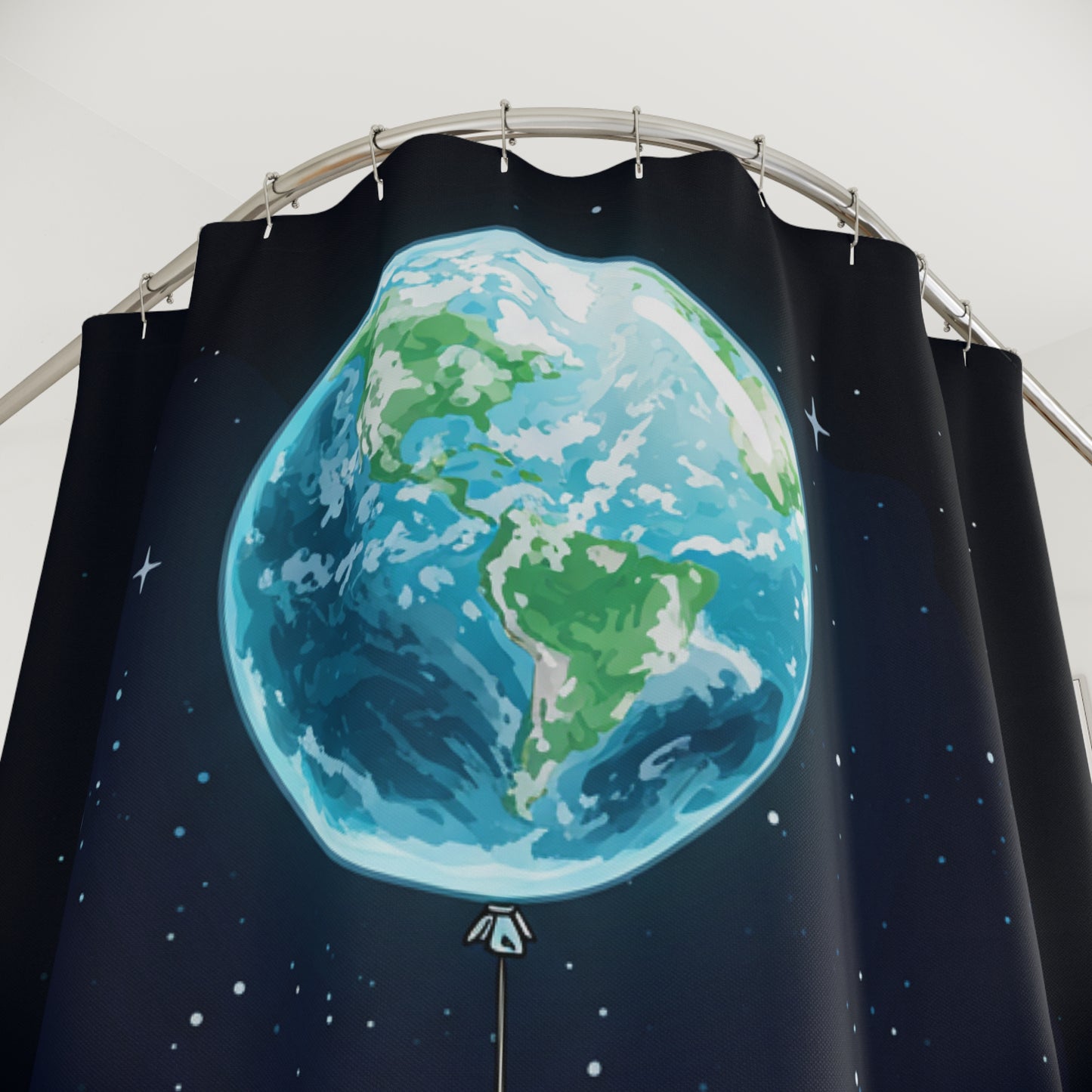 Astronaut Shower Curtain