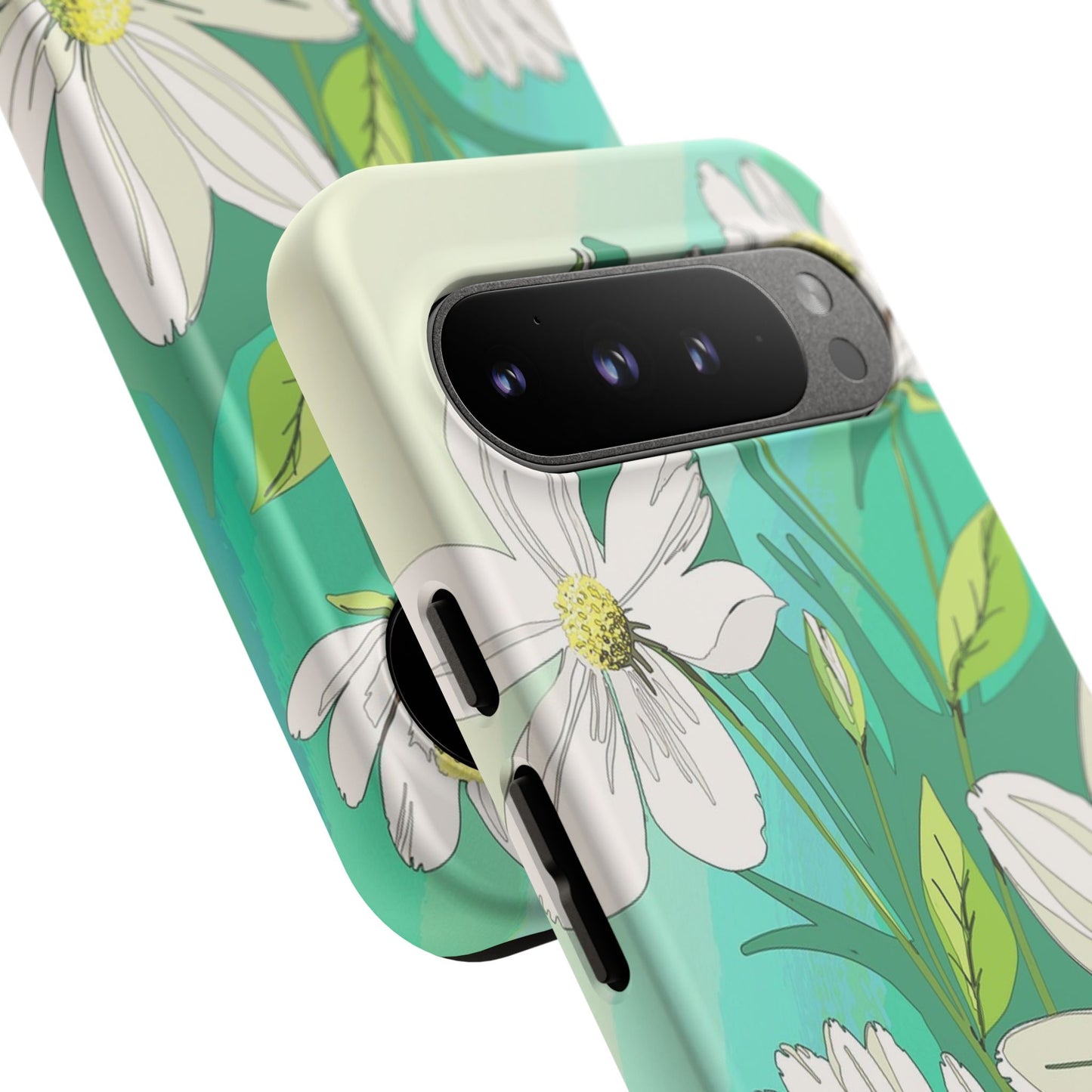 Floral Phone Case, Tough Cases, Flower Design, Nature Inspired, Eco-Friendly Cover, Unique Gift for Her, Spring Accessories