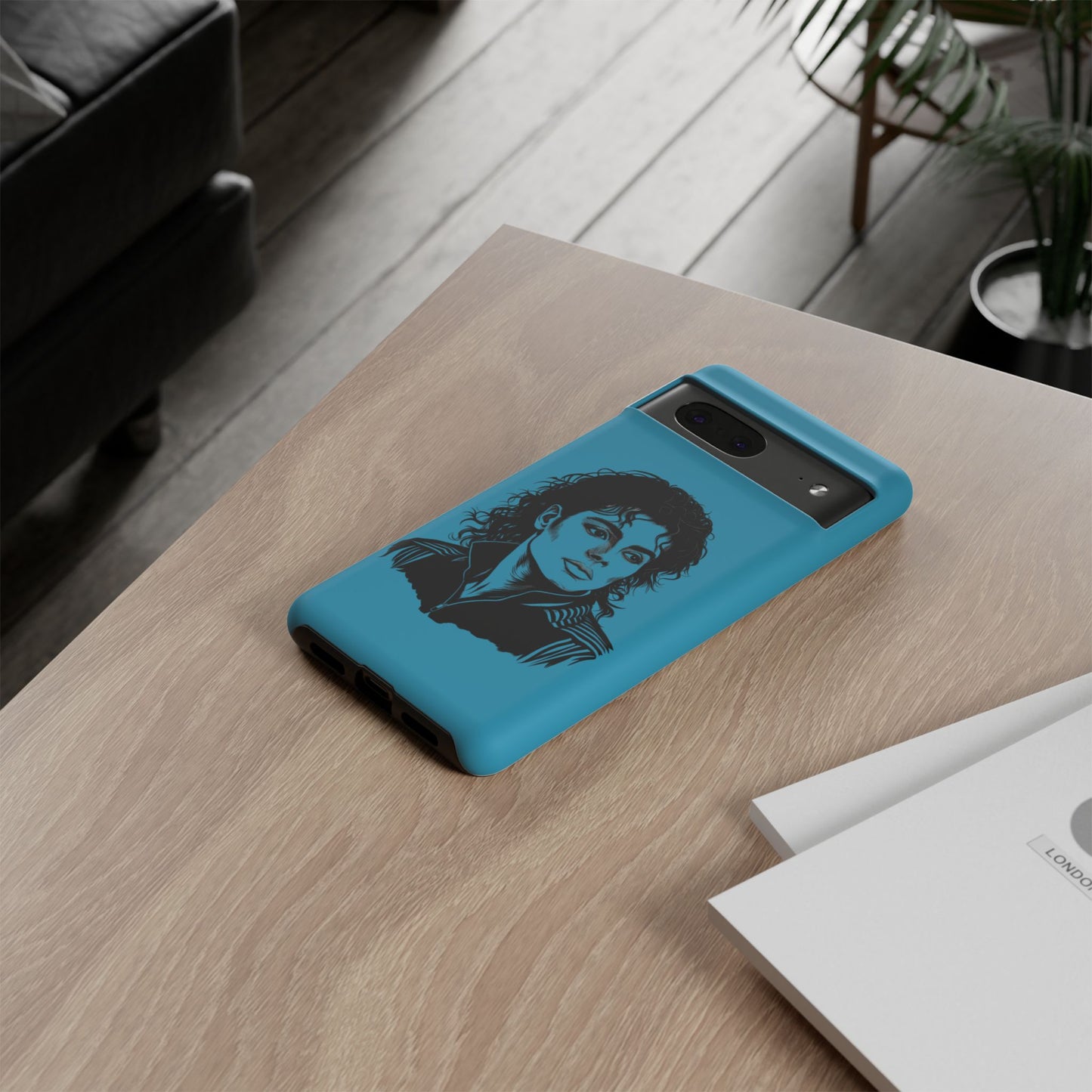 Michael Jackson Phone Case - Tough Cases, Pop Music Gifts, Retro Art, Unique Phone Accessories, Vintage Design
