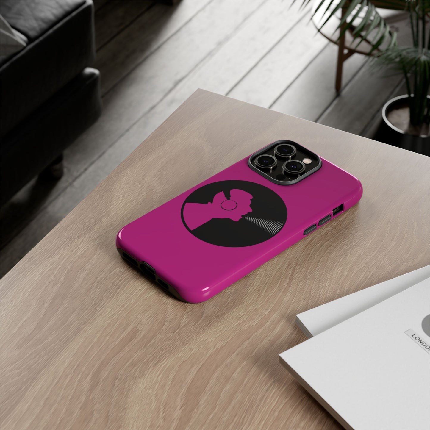 Stylish Phone Case for Music Lovers, Vibrant Tough Cases, Custom iPhone Cover, Gift for Her, Trendy Accessories