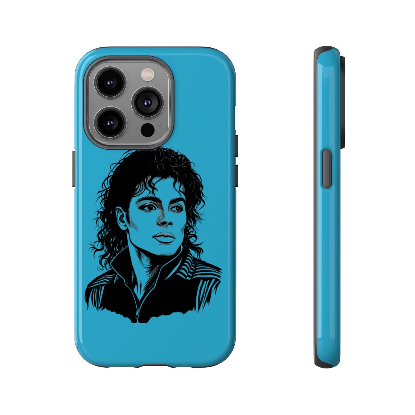 Michael Jackson Phone Case - Tough Cases, Pop Music Gifts, Retro Art, Unique Phone Accessories, Vintage Design
