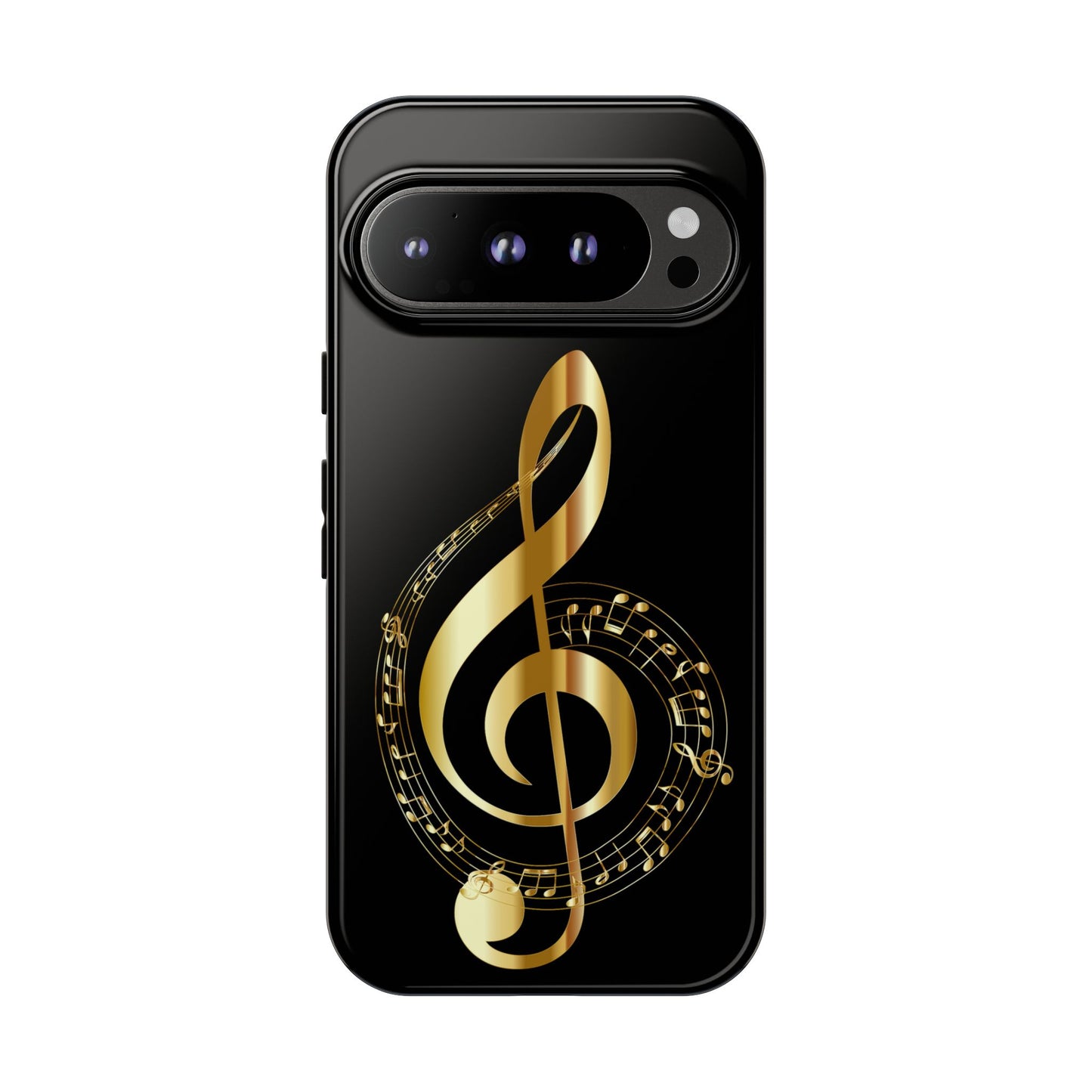 Tough Cases black gold musical Note