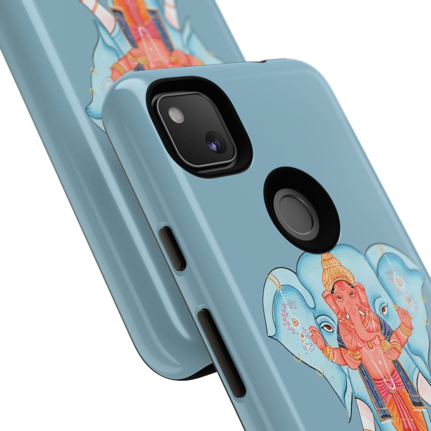 Tough Cases: Ganesh-Inspired Phone Case, Bohemian Phone Cover, Hindu Art Accessory, Festival Gift, Protective Phone Shell