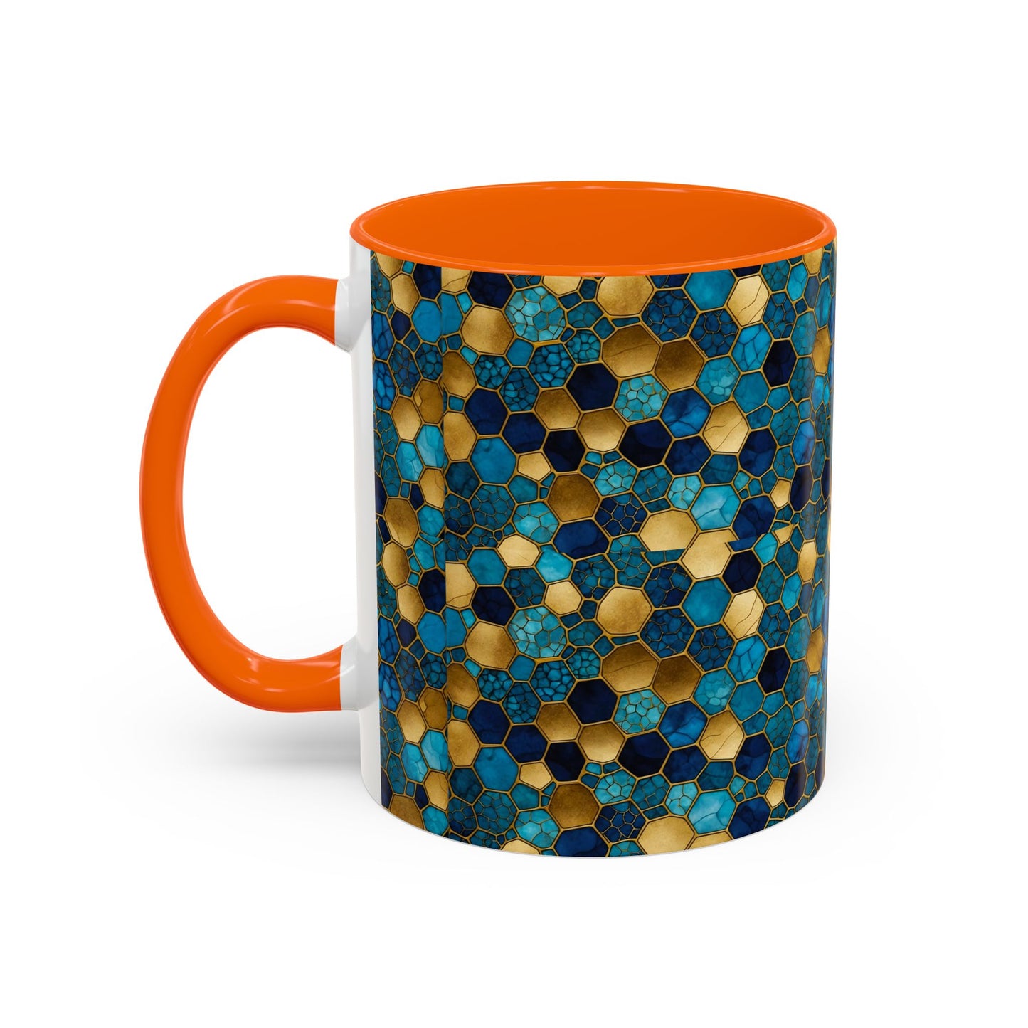 Textured Geometric Accent Coffee Mug, Unique Coffee Cup, Home Decor, Gift for Coffee Lovers, Modern Kitchenware