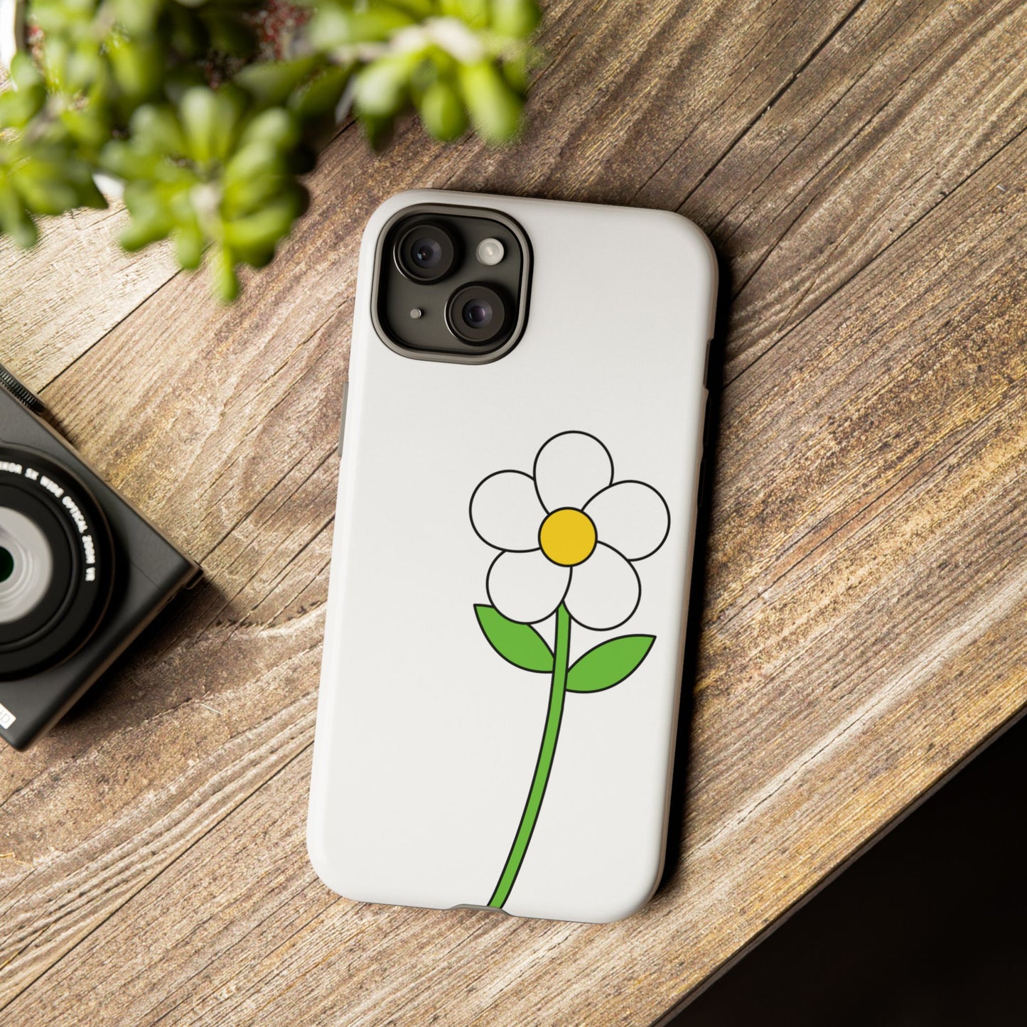 Floral Phone Case, Tough Cases with Flower Design, Cute Phone Accessory, Gifts for Her, Spring Decor, Unique Phone Cases
