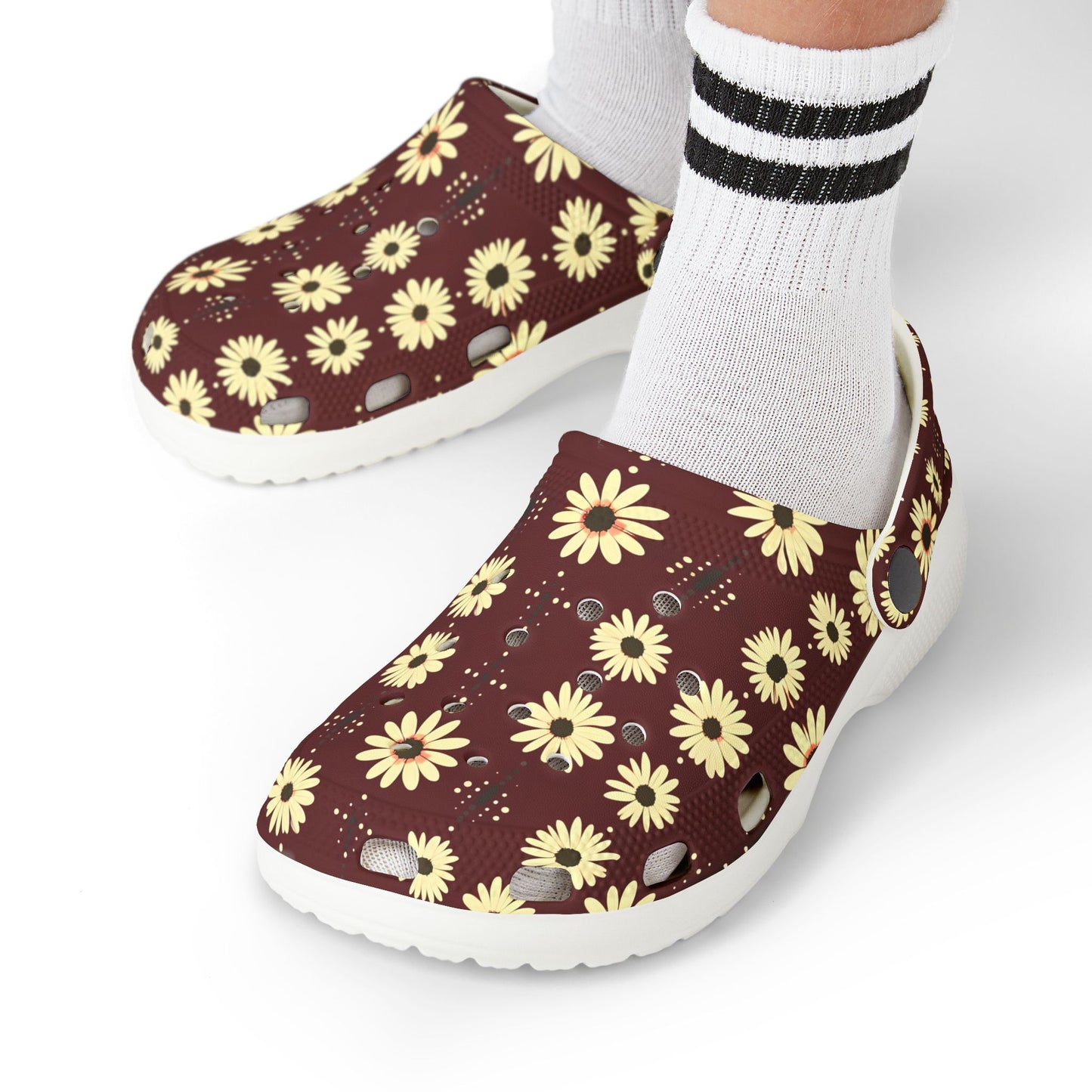 Kid's Floral EVA Foam Clogs | Adorable Summer Footwear, Cute Garden Shoes, Comfortable Playtime Footwear, Perfect for Kids' Outdoor Fun