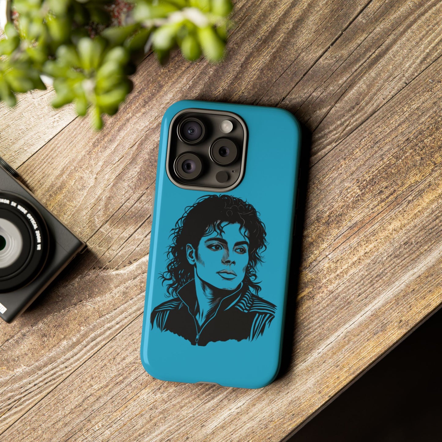 Michael Jackson Phone Case - Tough Cases, Pop Music Gifts, Retro Art, Unique Phone Accessories, Vintage Design