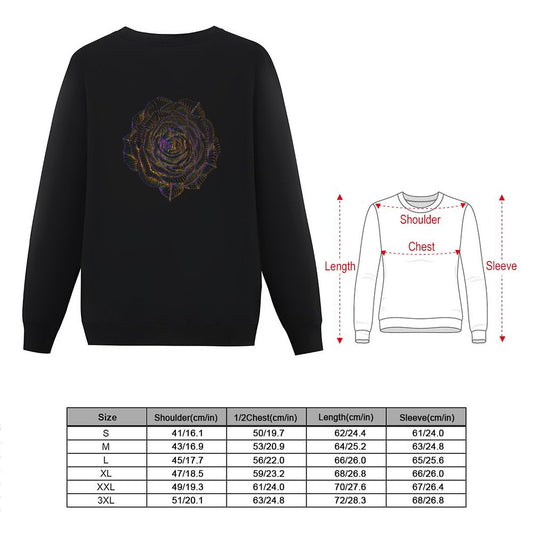 Women's Cute Sweatshirt (Back Printing)